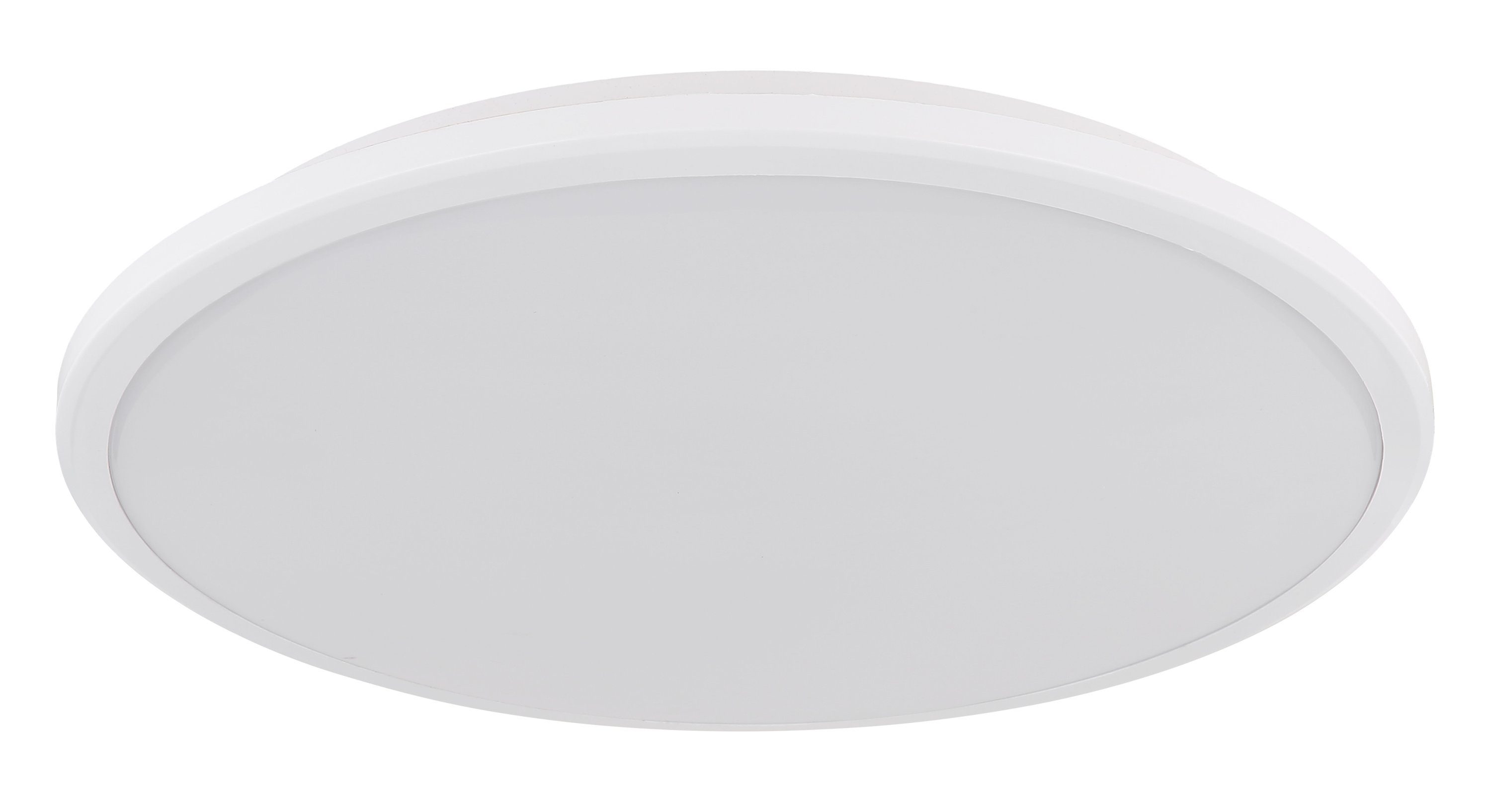GLOBO LEUCHTEN Deckenleuchte Deckenleuchte, GLOBO Lighting Deckenleuchte XANDER (DH 35x5.50 cm) DH 35x5.50 cm weiß