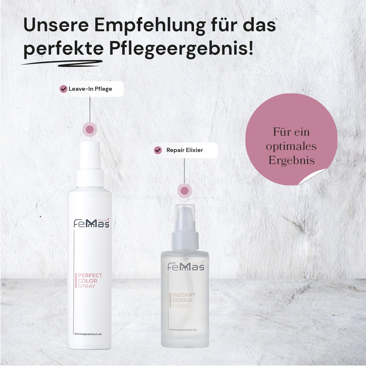 Femmas Premium Haarelexier Femmas Pure Smoothing Water 200ml