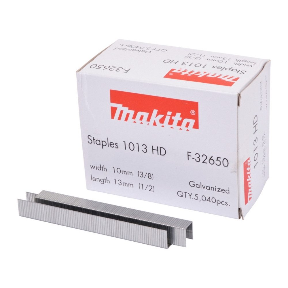 Akku-Tacker Makita F-32650 Tackerklammern 10x13mm für Tacker.