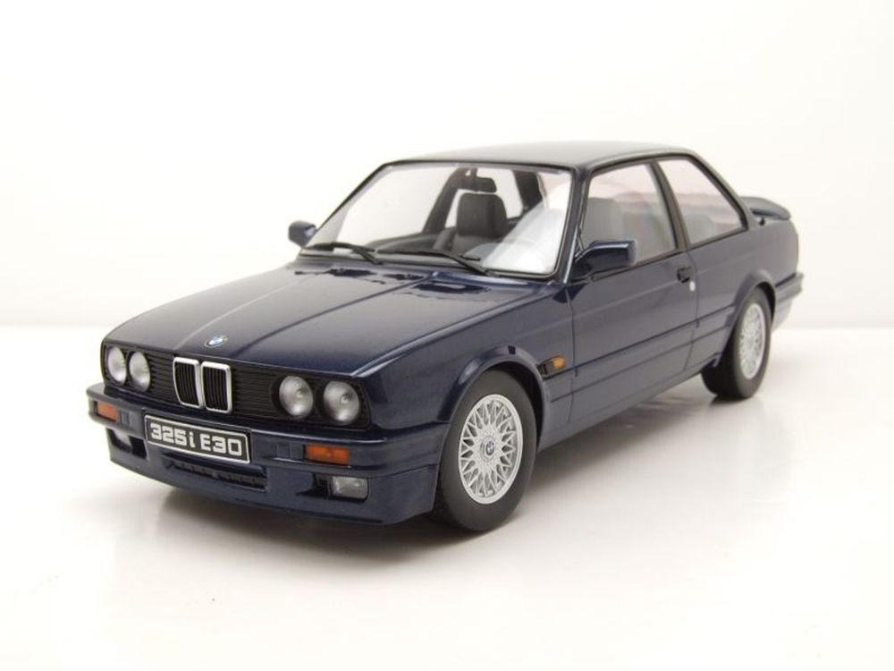 KK Scale Modellauto BMW 325i M3 E30 dunkelblau metallic Modellauto 1:18 KK  Scale, Maßstab 1:18