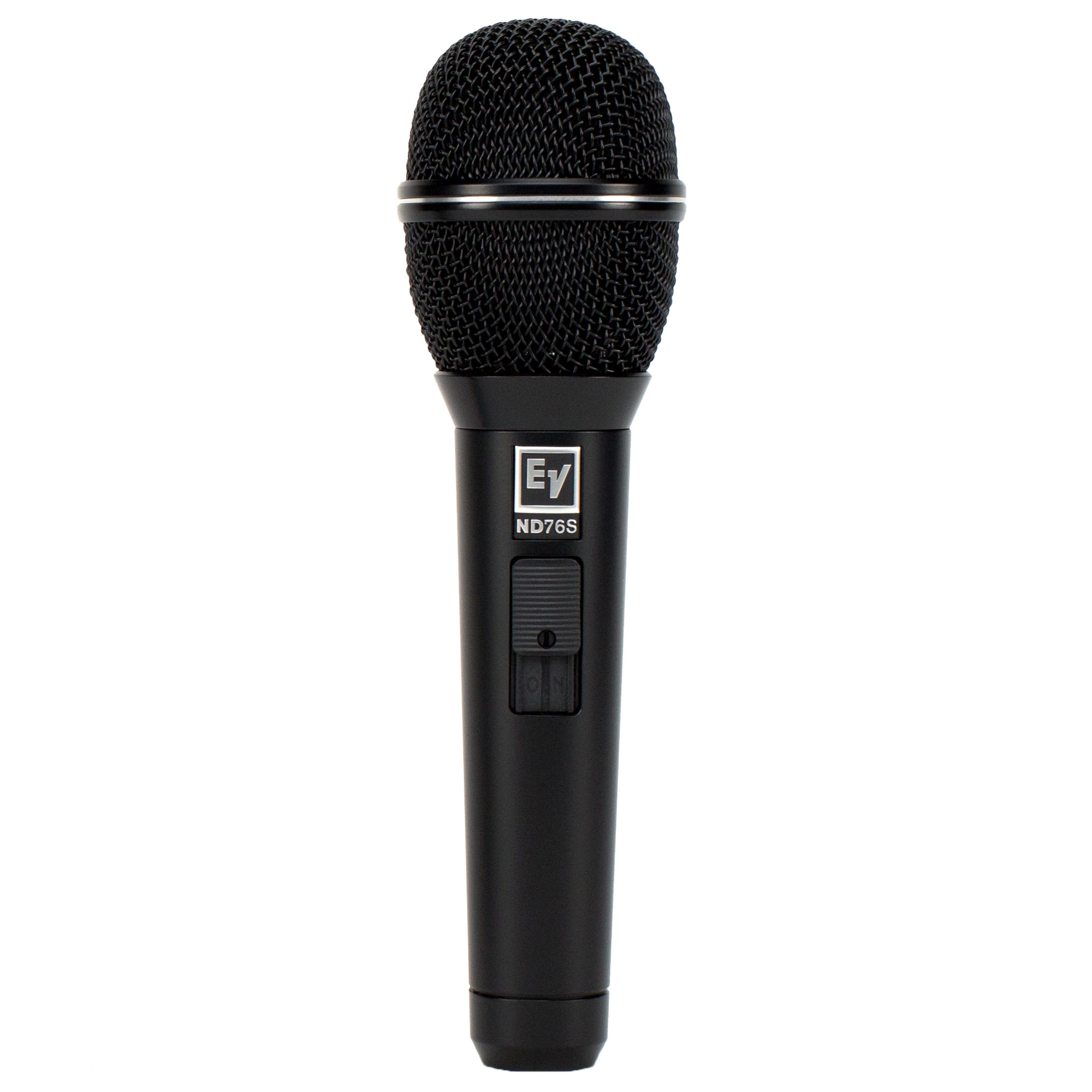 Electro Voice Mikrofon (ND76S Gesangsmikrofon mit Schalter, dynamisch, Niere), ND76S Gesangsmikrofon mit Schalter, dynamisch, Niere - Gesangsmikrof