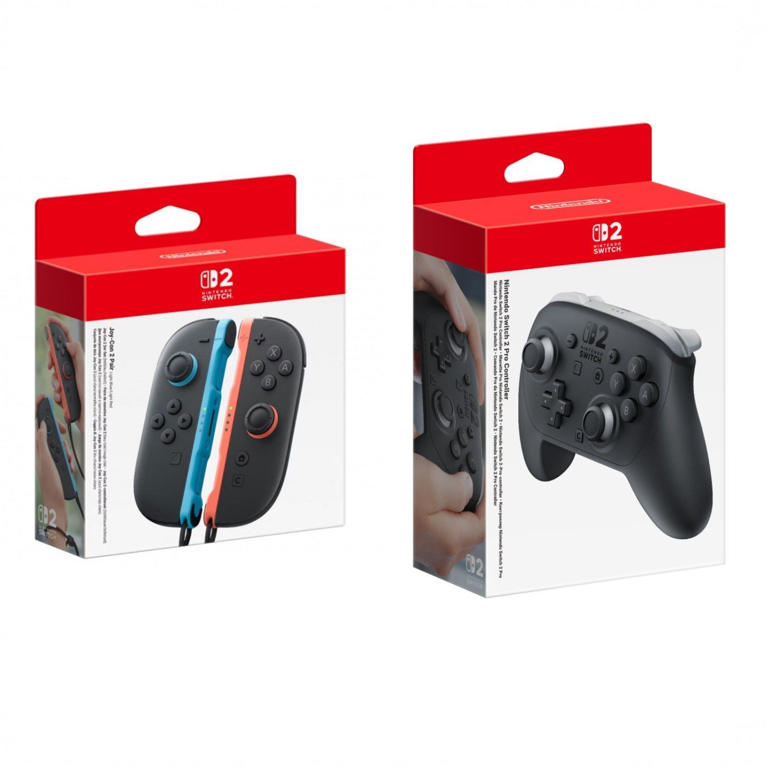 Nintendo Switch 2 NSW2 Pro 2 Con + Joy Con 2 Bundle Controller (Set, 2 St)