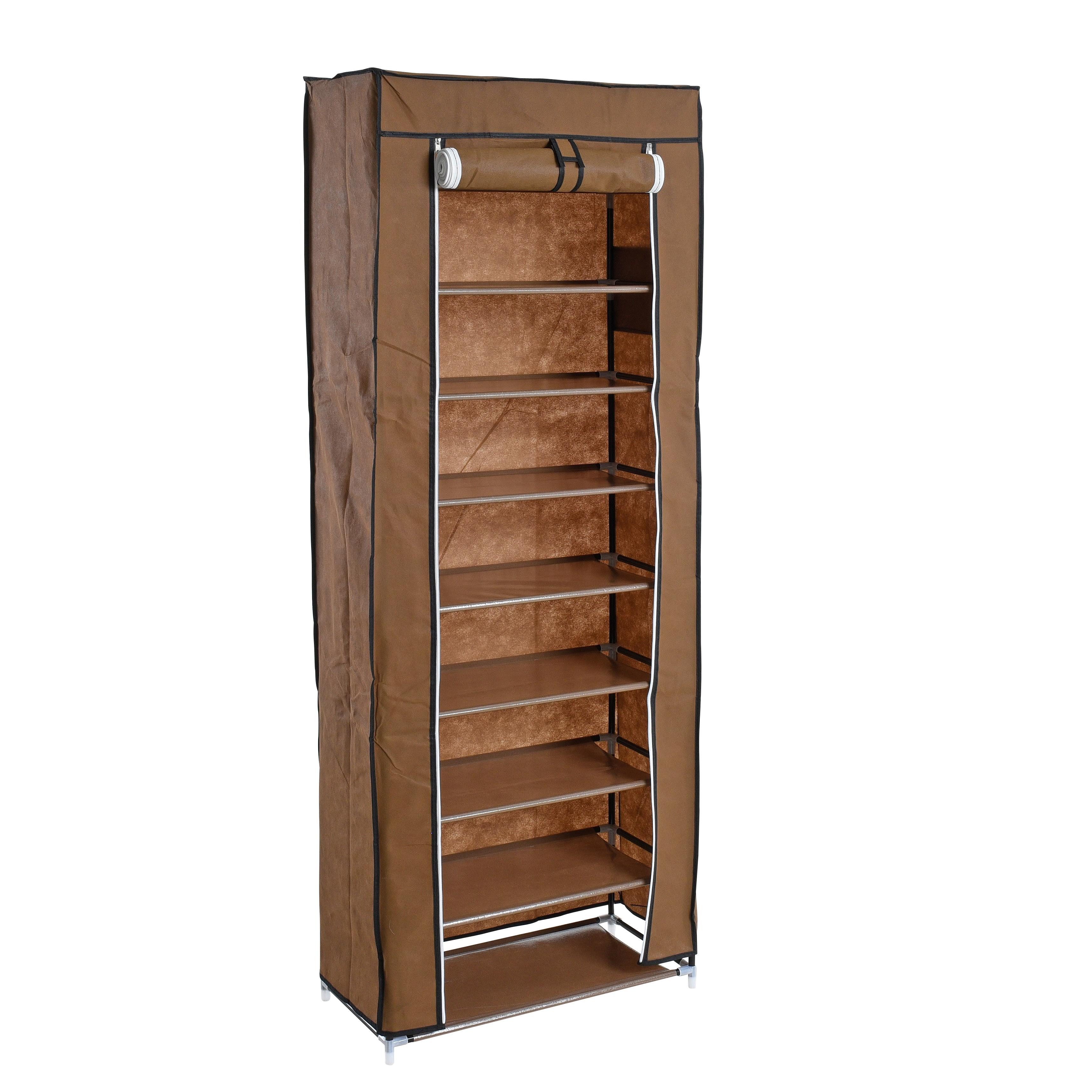 ESTEXO Regal Schuhregal Faltregal Schuhschrank Stoffschrank Schuhablage Sch günstig online kaufen