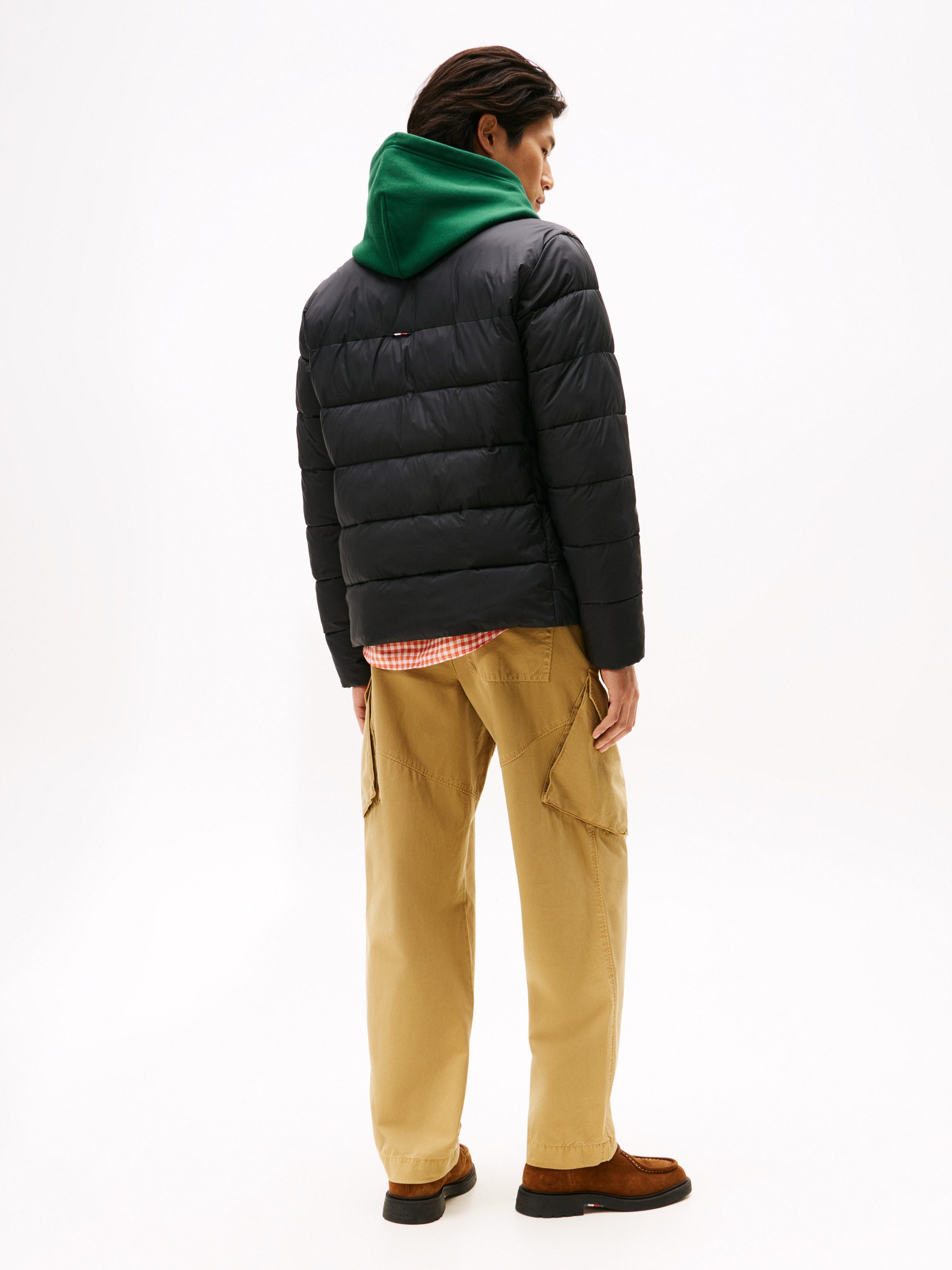 Tommy Hilfiger Steppjacke MID WEIGHT STAND COLLAR Winterjacke, Übergangsjacke