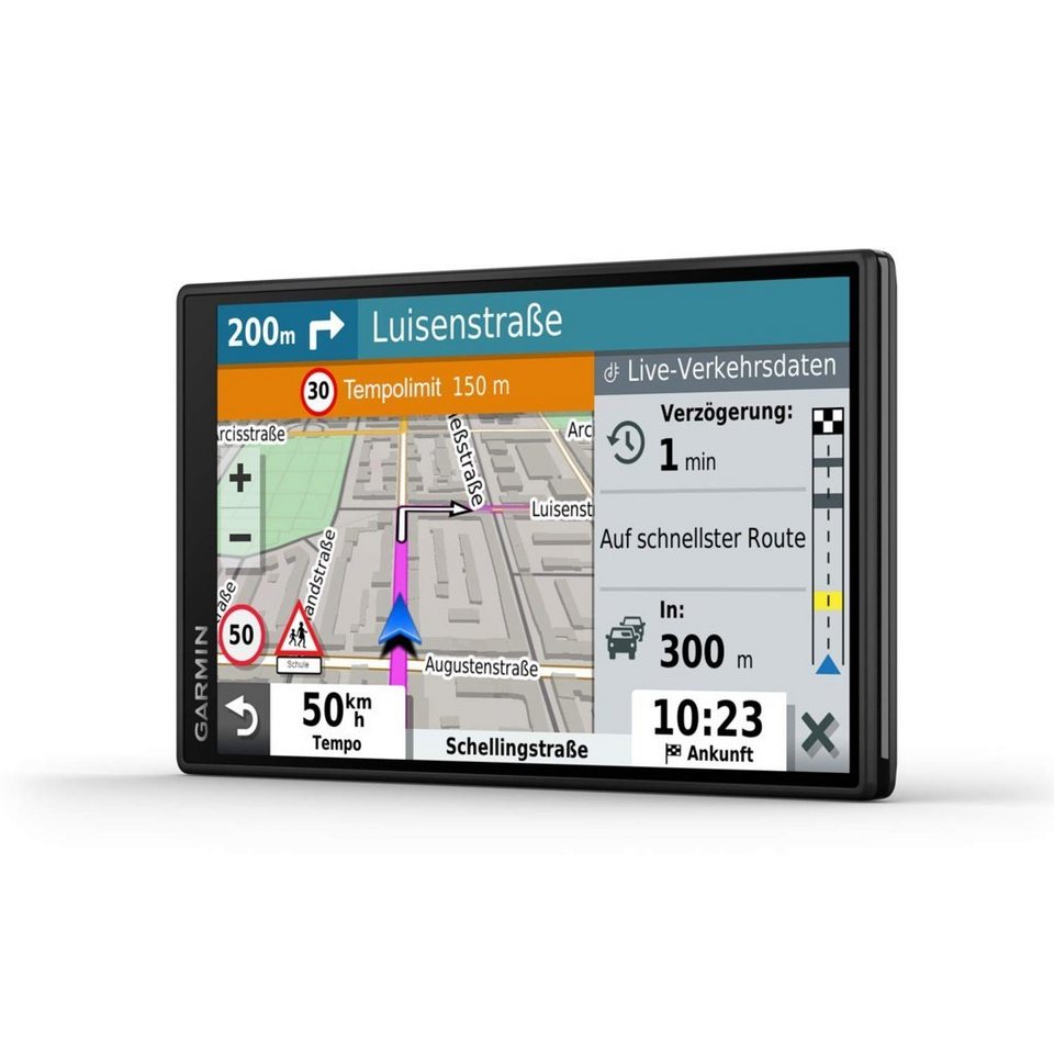 Garmin DriveSmart 55 EU MT-S Navigationsgerät (Europa (46 Länder),  Karten-Updates), Traffic Message Channel (TMC) Live-Service