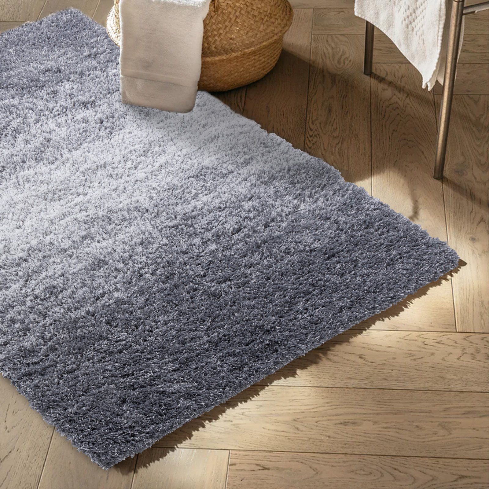 Karat Badematte Badteppich Wave, Rutschsicher & schnelltrocknend, Verschiedene Größen, schnell trocknend, Polyester