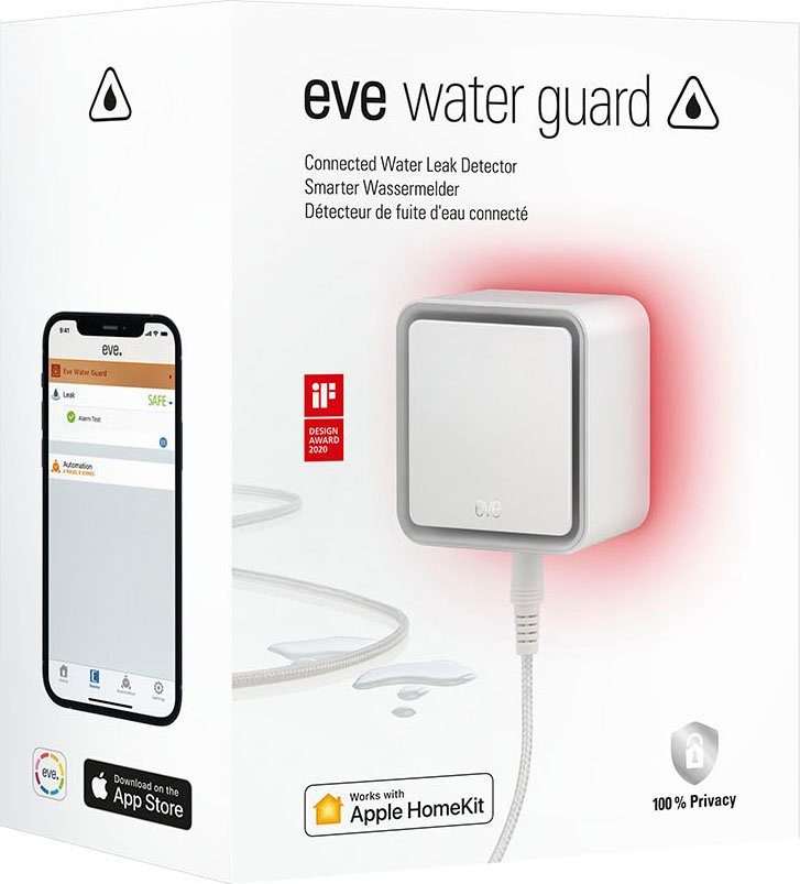 Guard Sensor Mitteilungen Water EVE (HomeKit),