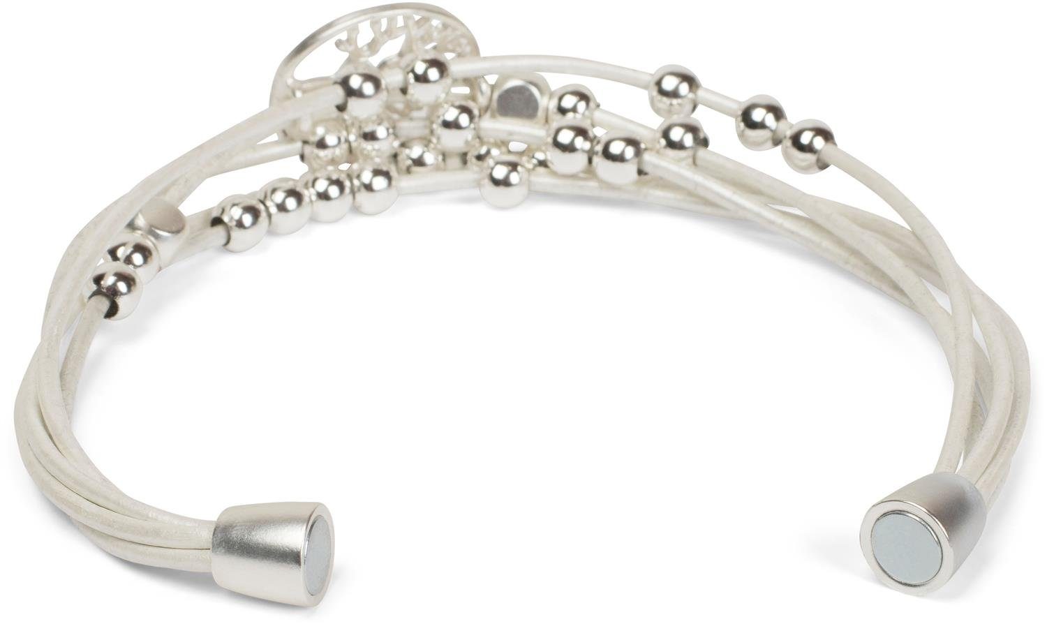 styleBREAKER Armband Armband mit Lebensbaum, Perlen günstig online kaufen