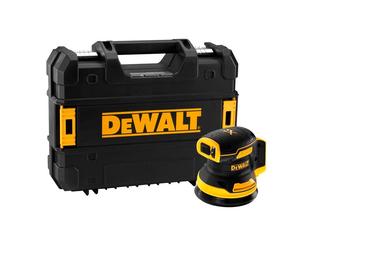 DeWalt Akku-Exzenterschleifer 18 V (Basisv), max. 12000 U/min, ohne Akku und Ladegerät; 125 mm