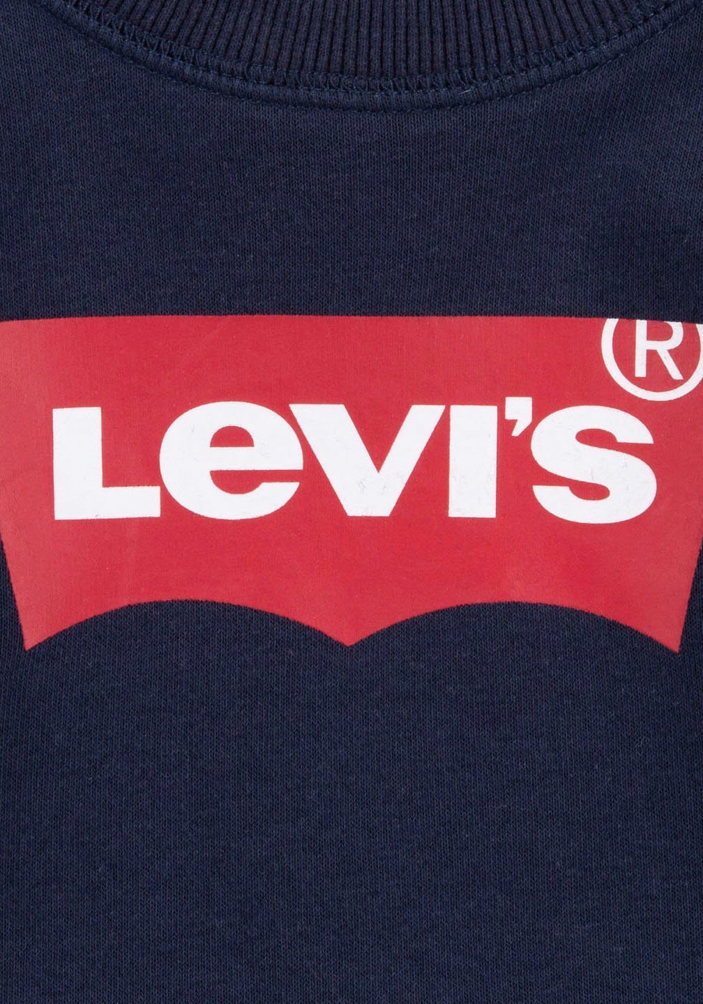 Levi's® Kids Sweatshirt DRESS BLUES BATWING UNISEX CREWNECK SWEATSHIRT