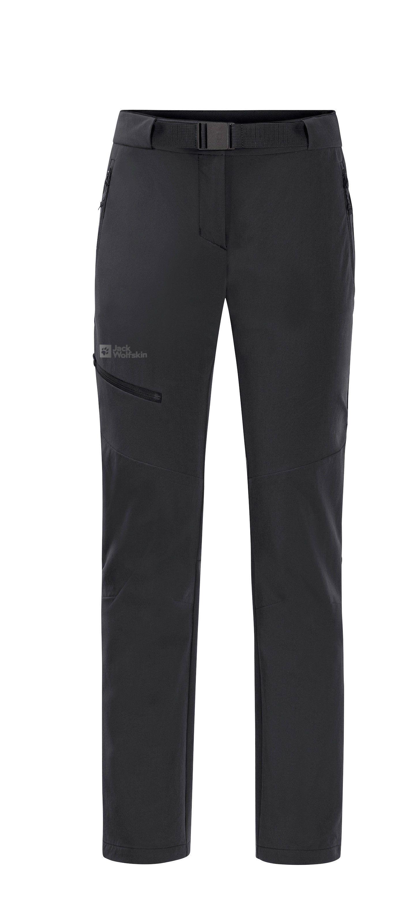 Jack Wolfskin Outdoorhose HOLDSTEIG PANTS W hoch atmungsaktive, wasserabweisende, winddichte Softshellhose