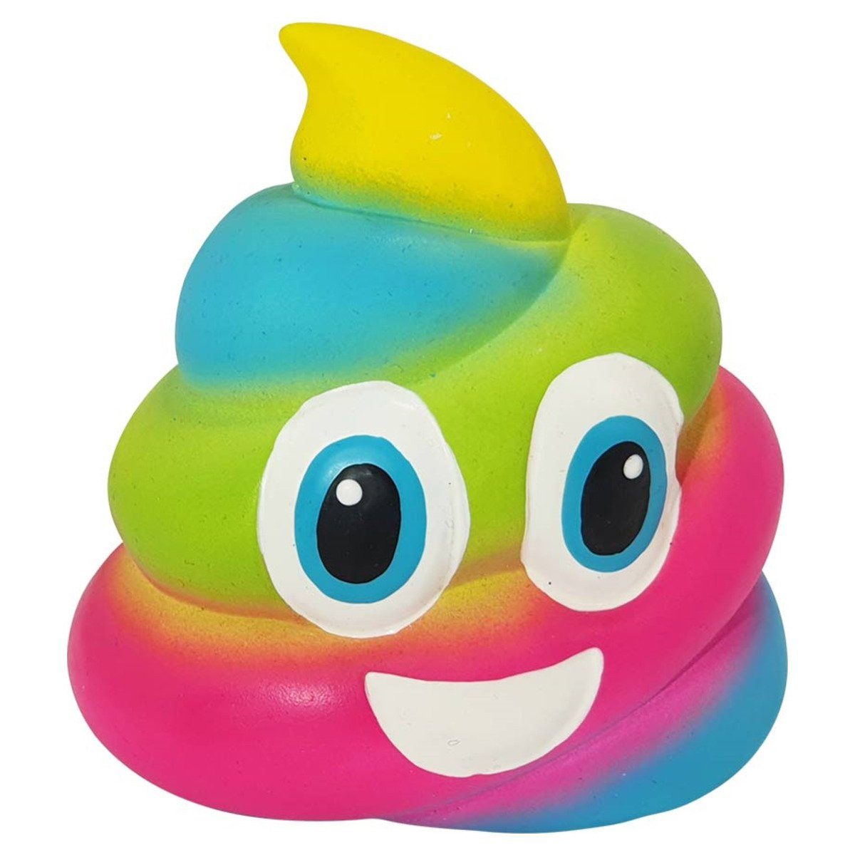 Tierquietschie Hundespielzeug Rainbow Poop, Latex