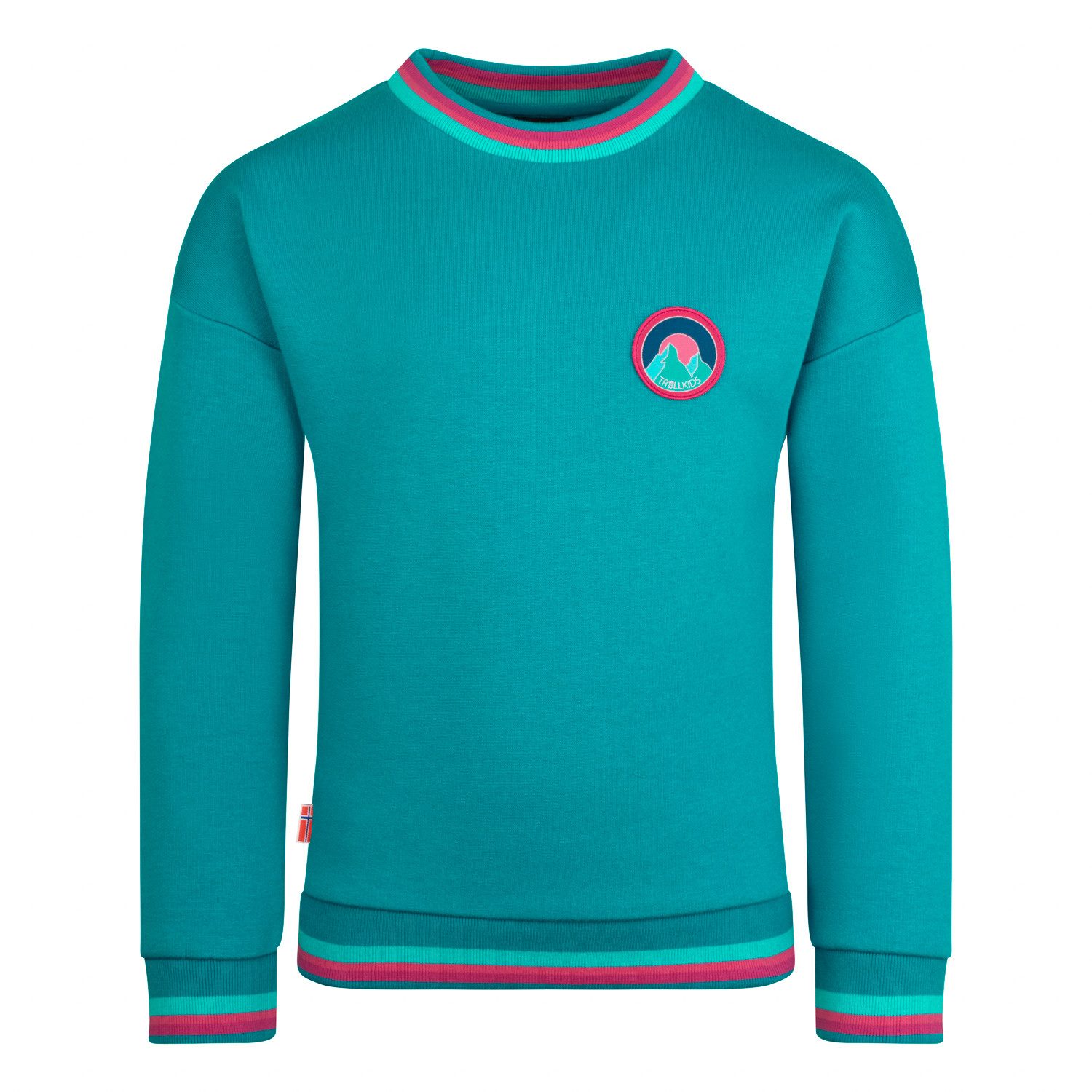 TROLLKIDS Sweatshirt Senja Bio-Baumwolle