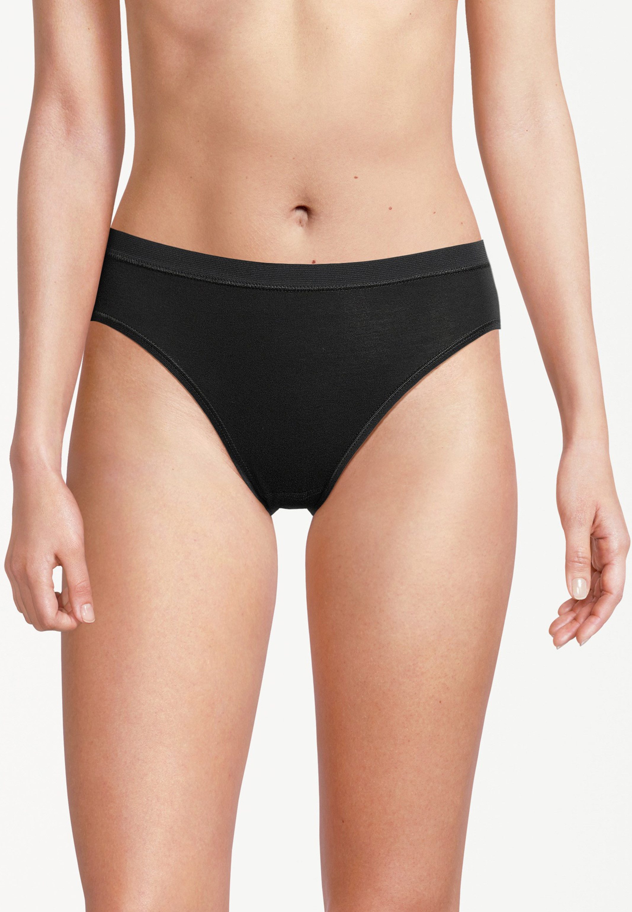 conta Midislip 6er Pack Feinripp (Spar-Set, 6-St) Midi Slip - Baumwolle - Atmungsaktiv - Weiche Feinripp-Qualität
