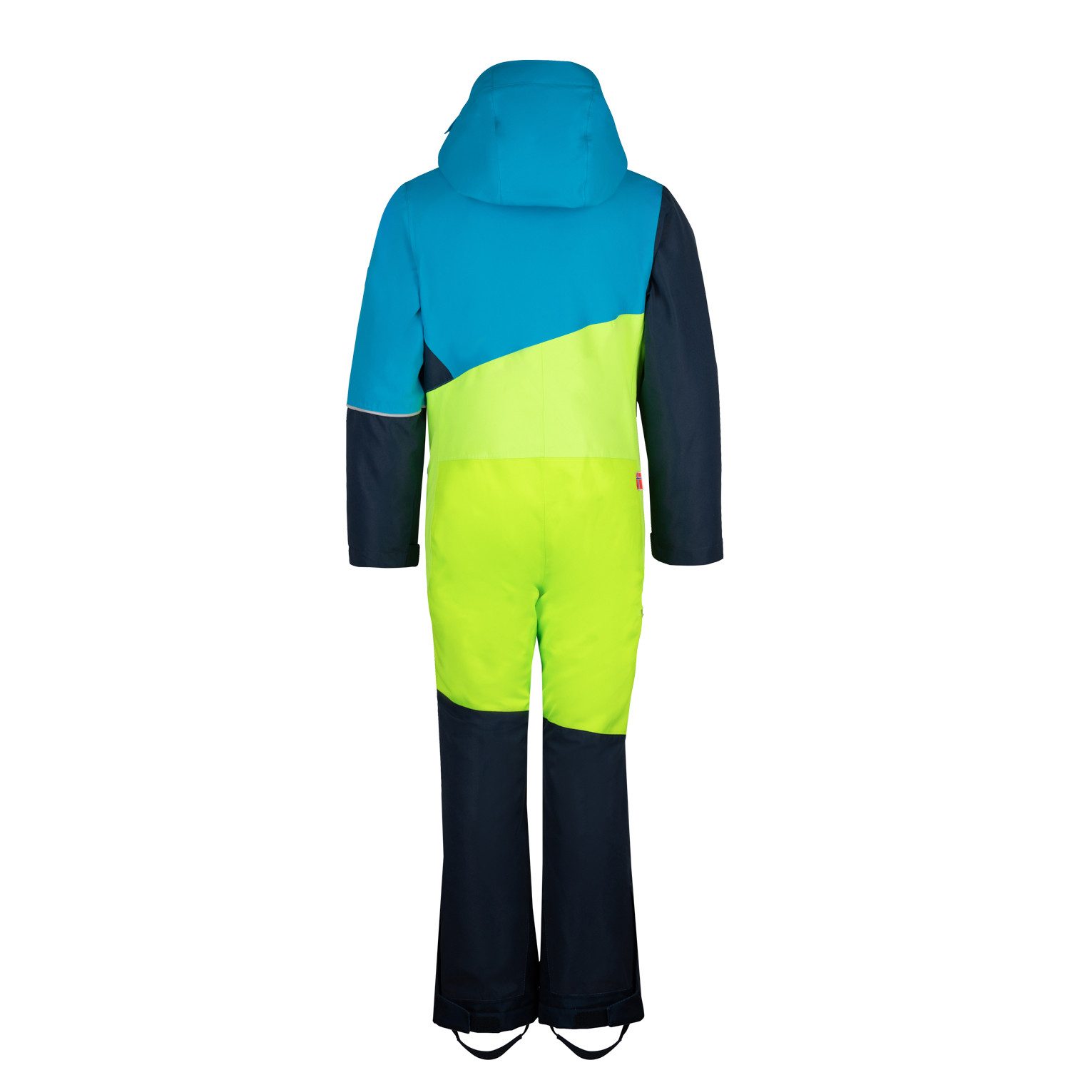 TROLLKIDS Schneeoverall KIDS HALLINGDAL SNOWSUIT mit Reißverschlusstaschen, wind- und wasserdicht, atmungsaktiv