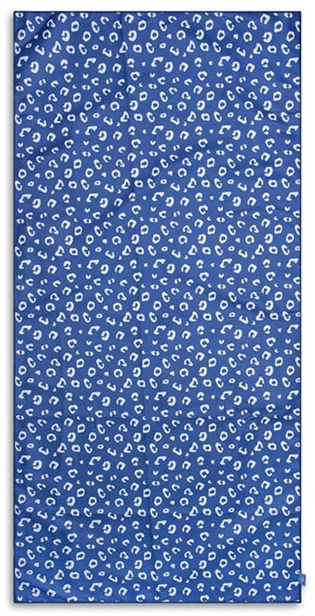 Swim Essentials Strandtücher Strandlaken Strandtuch Blau Leopard Muster 135 x 65 cm, Badetuch Handtuch