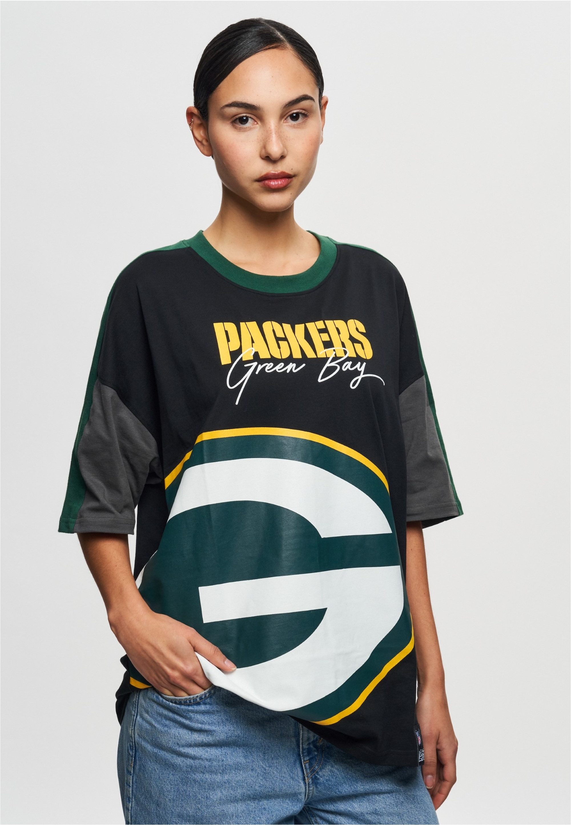 Recovered T-Shirt NFL Packers Bay Cut and Sew Oversized für alle Fans der Green Bay Packers