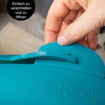 Moritz & Moritz Silikonform Backform Brot rund, (Set), Brotbackschale zum Backen von Brot, Kuchen