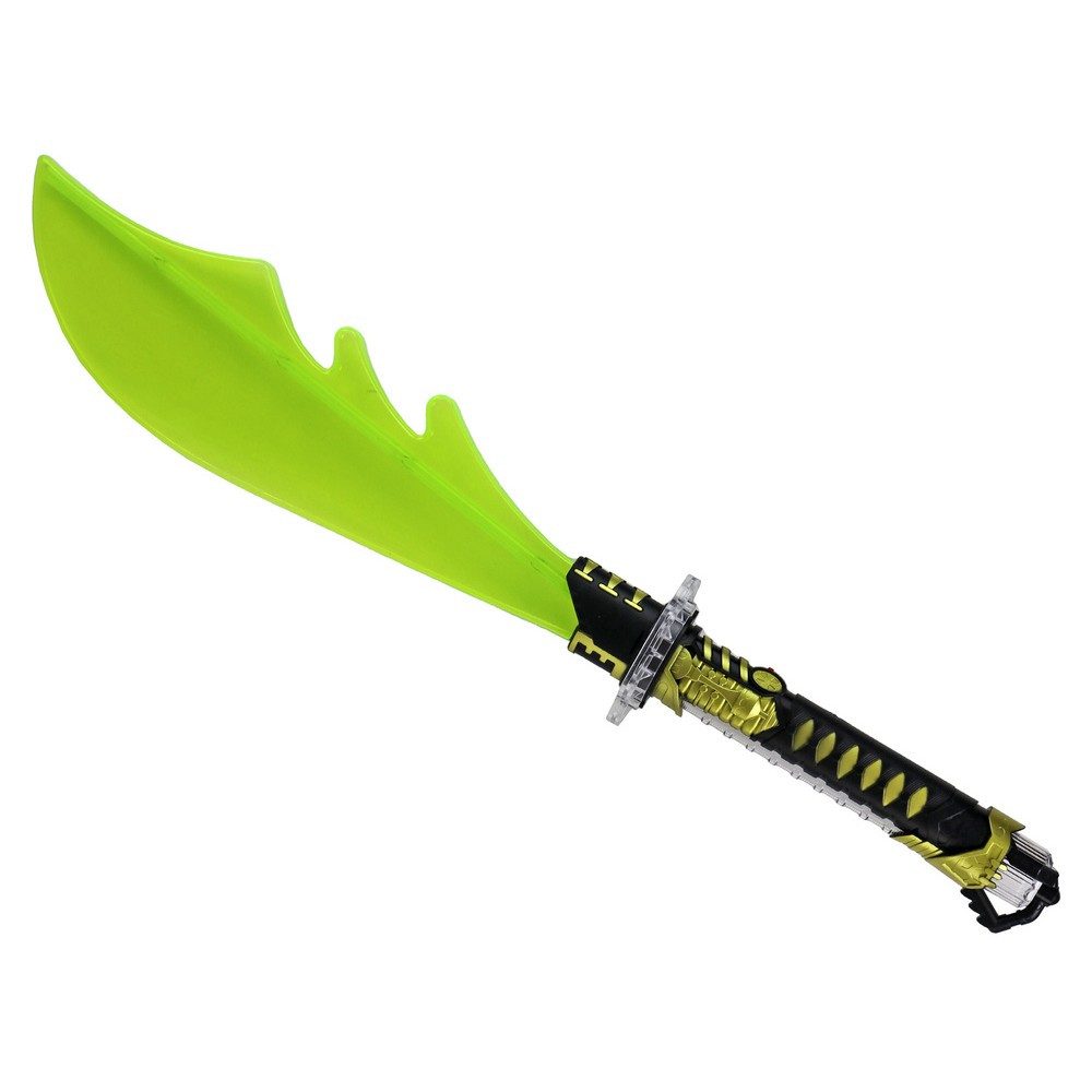 LEAN TOYS Spielzeug-Schwert Machete Ritterschwert Abenteuerwaffe, (Spar-Set, 1-tlg., 67 x 11,5 cm leuchtend), Leuchteffekt, 67 cm Klinge, CE/EN71, ab 3 Jahren