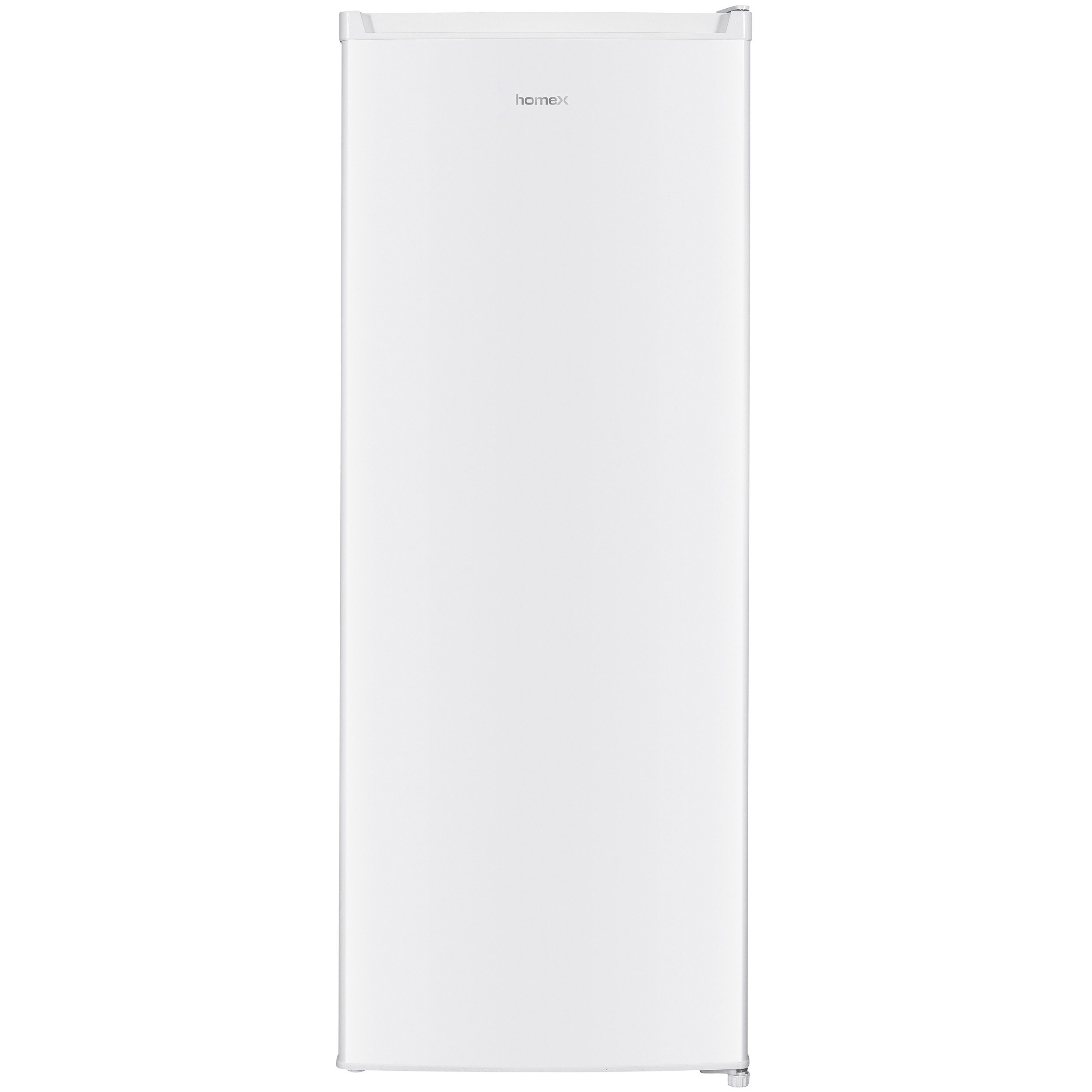 homeX Kühlschrank CS2422E-W, 143 cm hoch, 54.5 cm breit, 242 L, Vollraumkühlschrank ohne Gefrierfach groß, freistehend, 37 dB