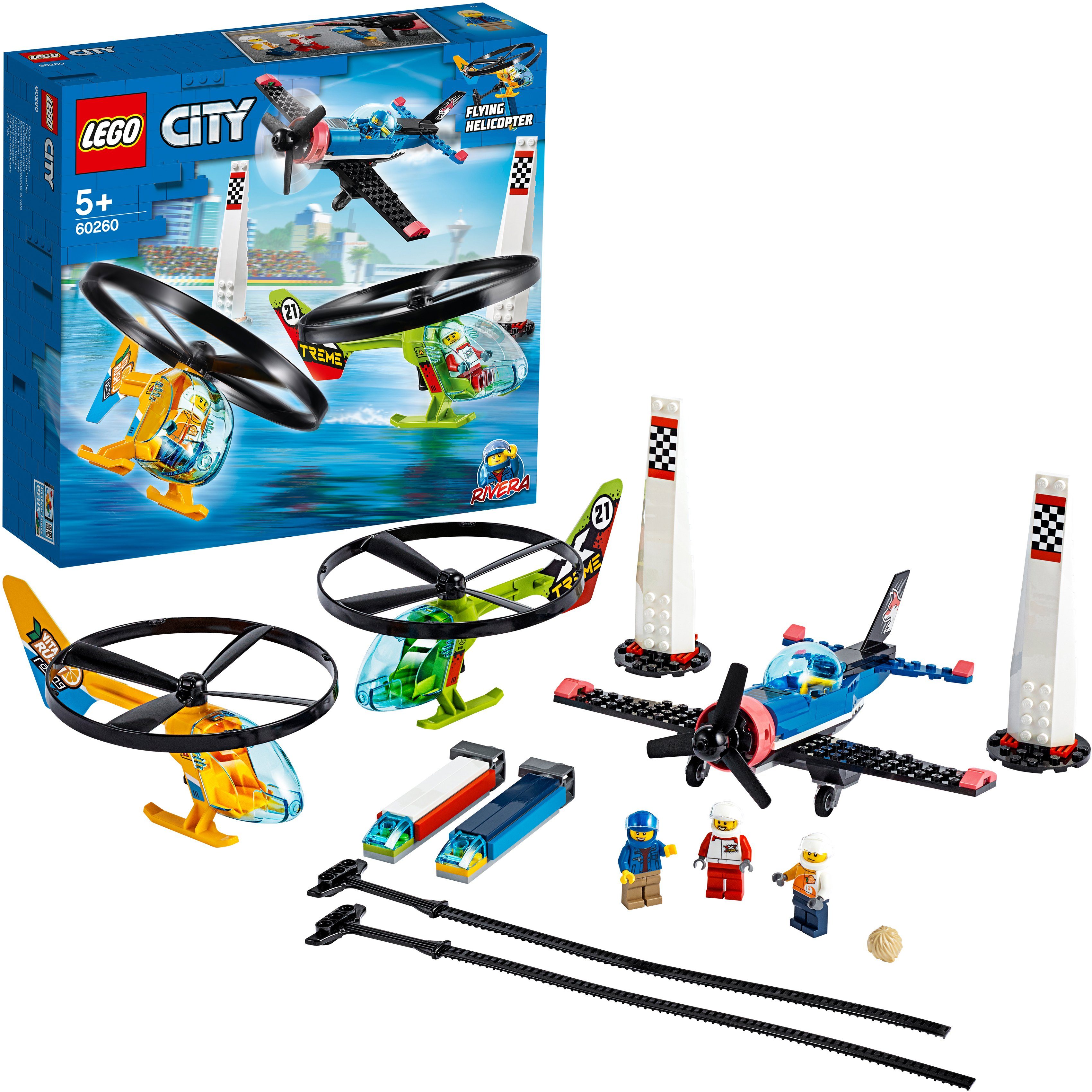 Image of LEGO Air Race Spielset, Mehrfarbig