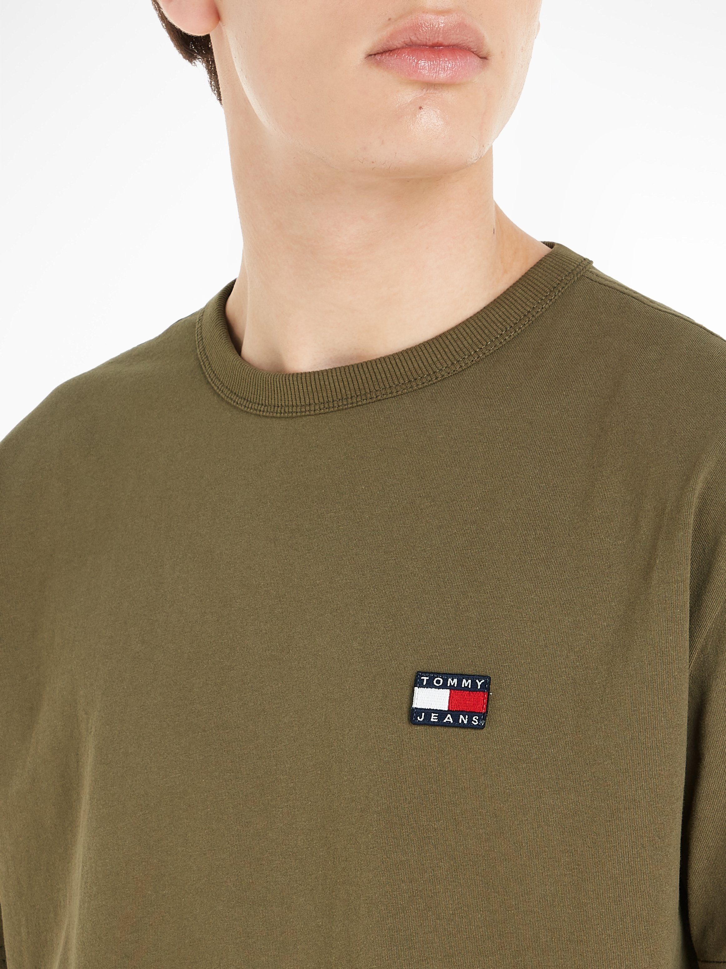 CLSC TOMMY T-Shirt XS Green Olive BADGE Drab Tommy TEE Jeans TJM