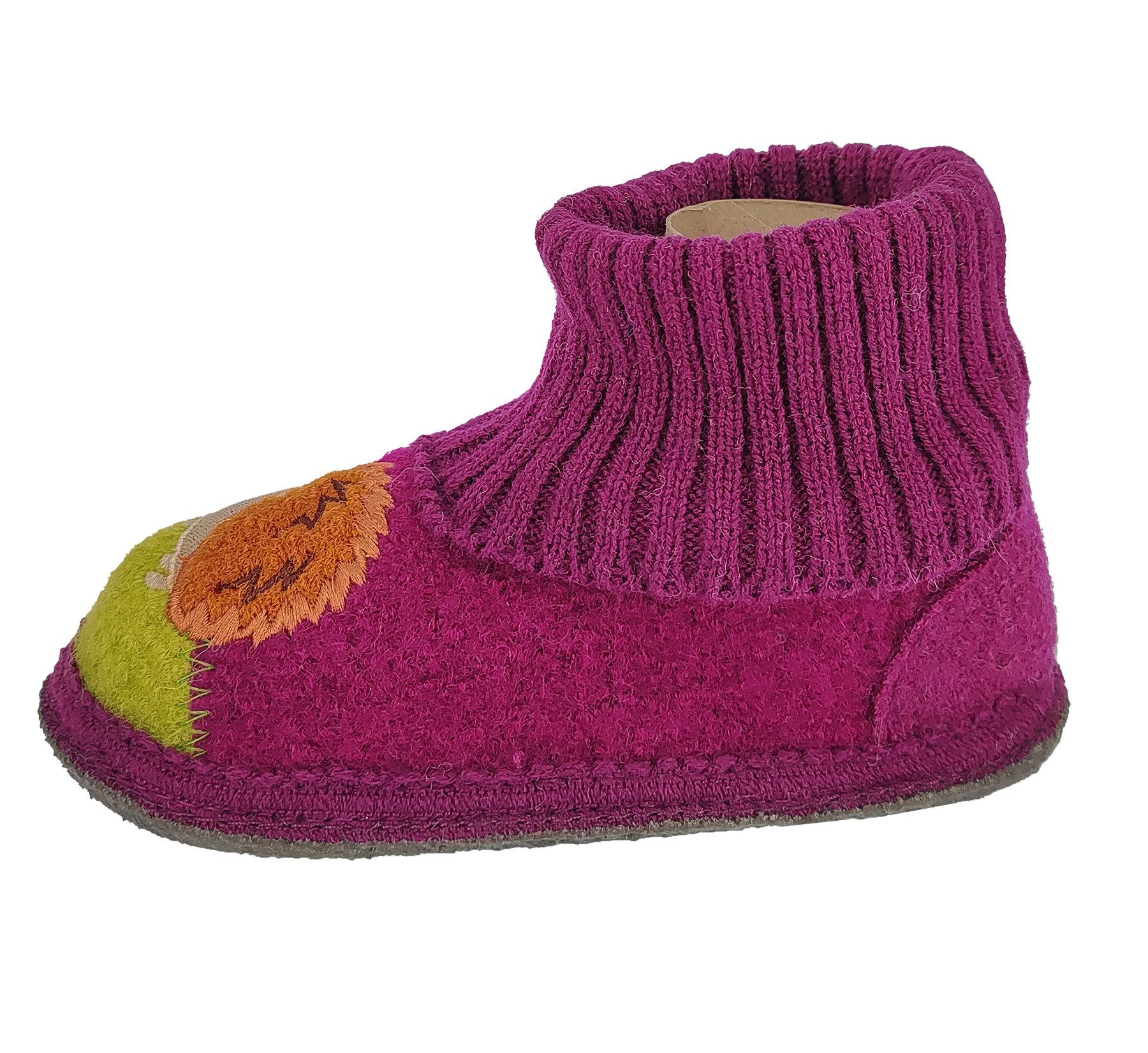 Beck Hüttenschuh Igelchen Hüttenschuhe aus Schurwolle