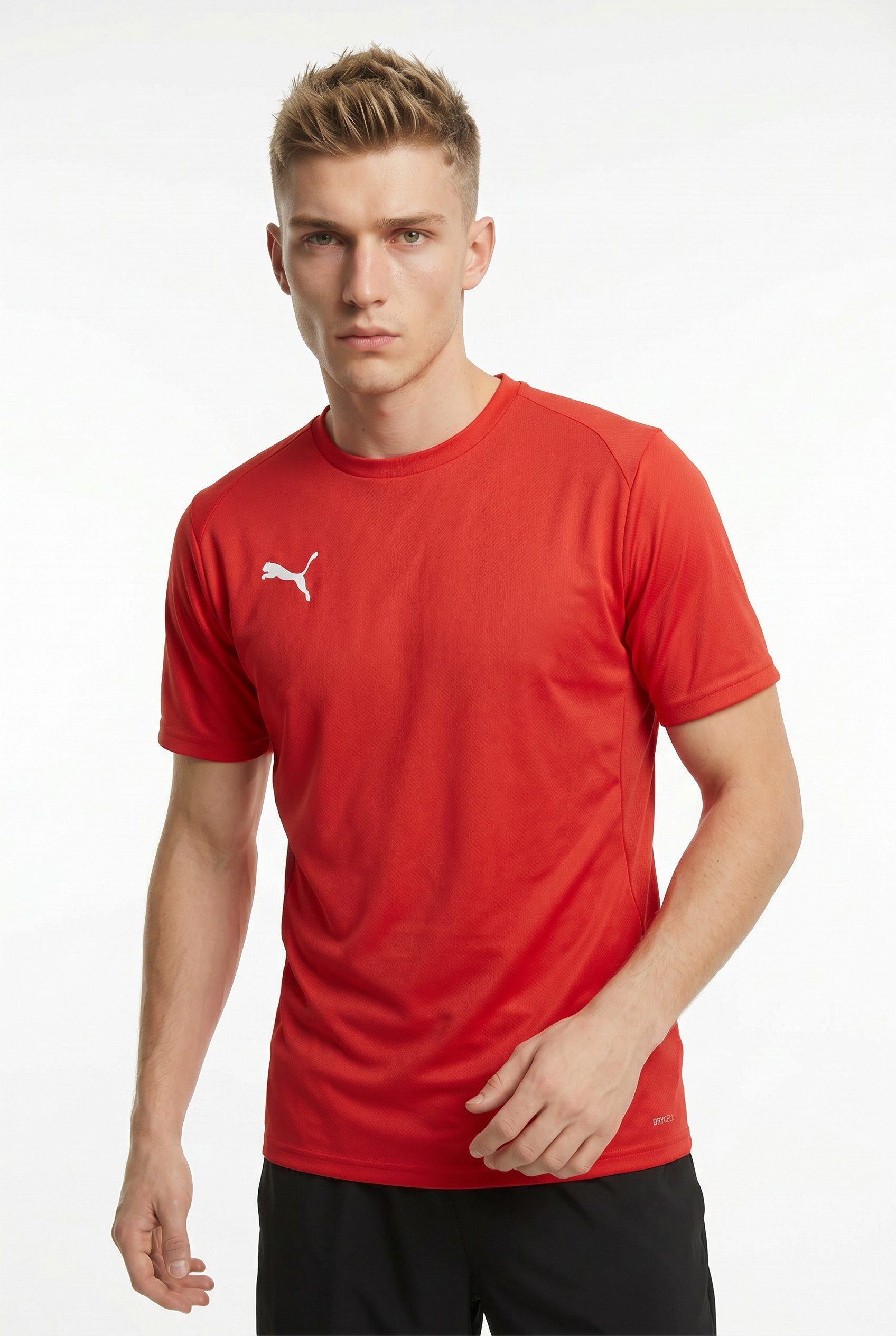 PUMA Fußballtrikot TEAMGOAL JERSEY Fußball, Kurzarm, sportlicher Stil, leichtes Webmaterial