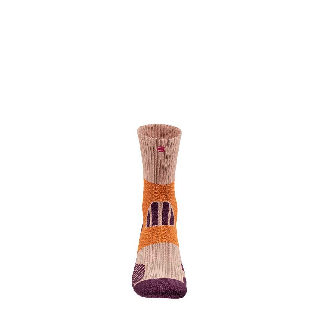 Bauerfeind Kompressionsstrümpfe Trail Run Mid Cut Socks, Women für das Laufen im Gelände entwickelt