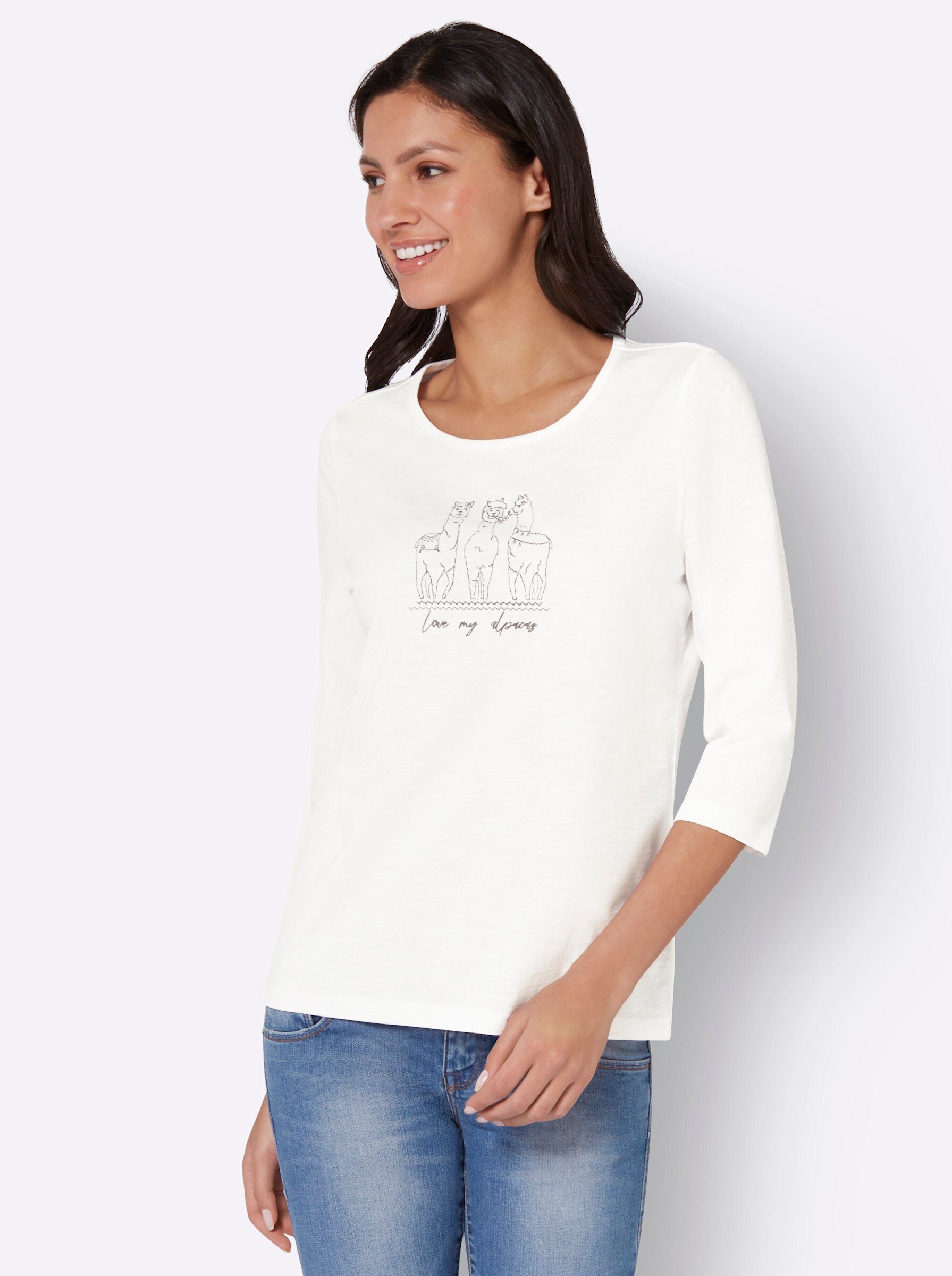 Sieh an! T-Shirt 3/4-Arm-Shirt günstig online kaufen