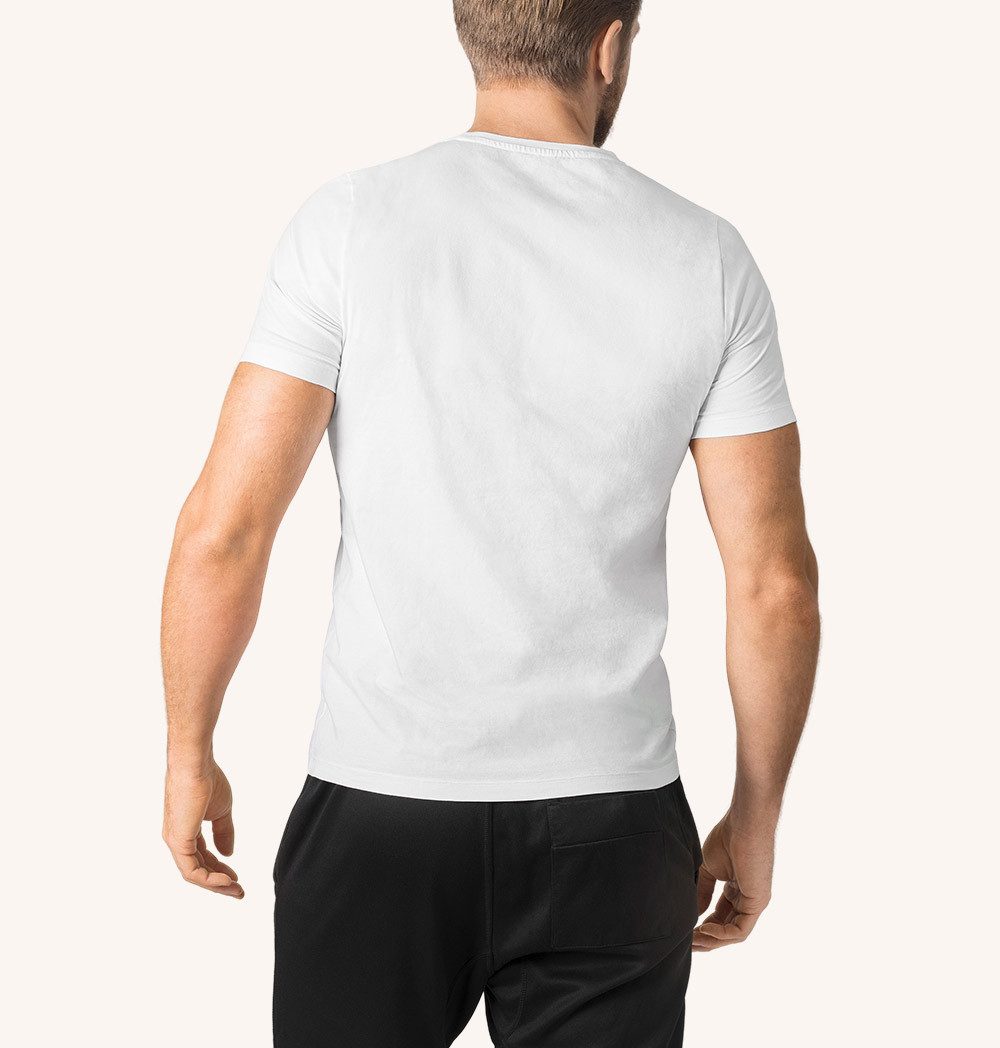 Swedish Posture Funktionsshirt ALIGNMENT POSTURE T-SHIRT HERREN - für eine aufrechte Körperhaltung aus Baumwolle