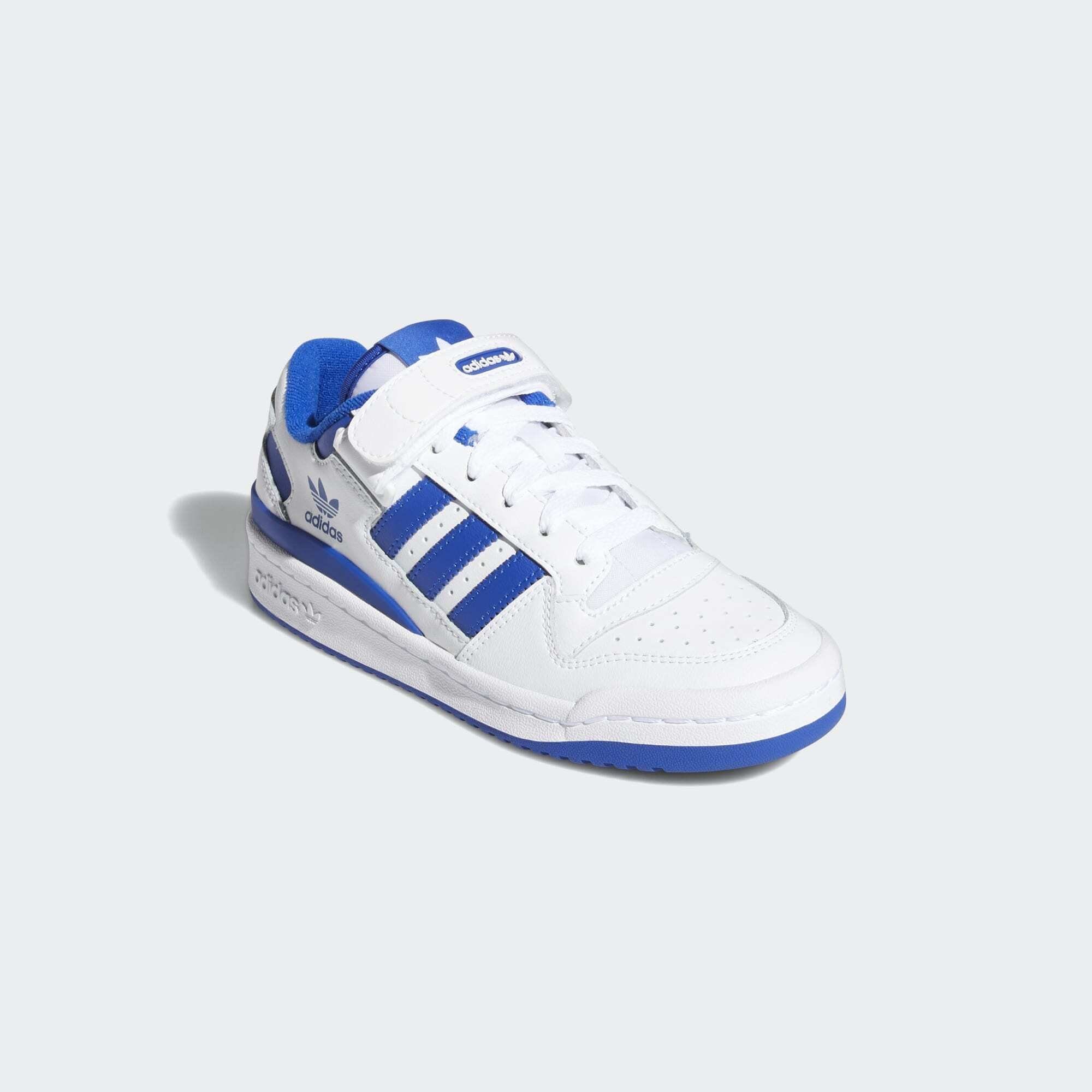 adidas Originals FORUM LOW SCHUH Sneaker Cloud White / Royal Blue / Cloud White