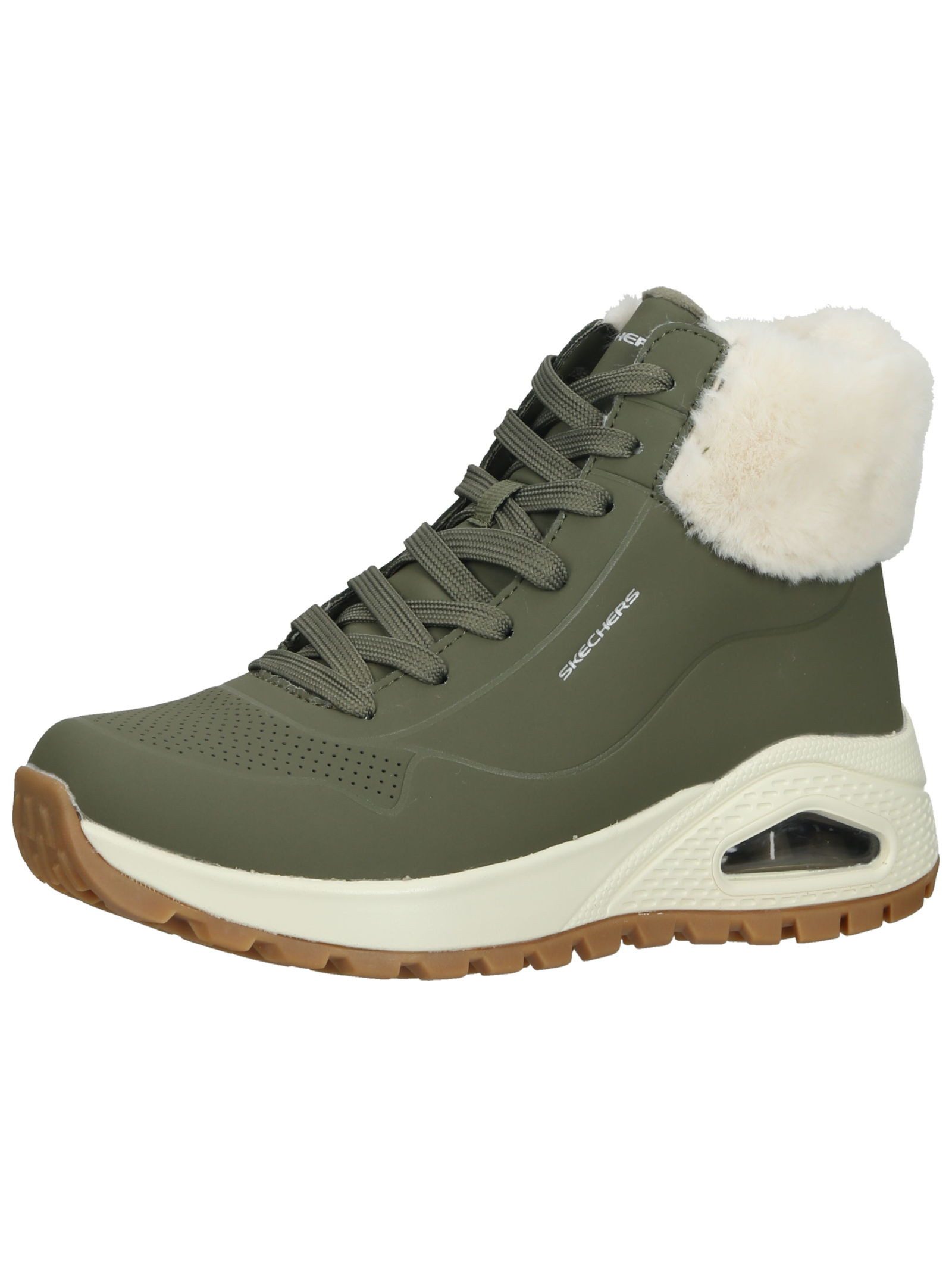 Skechers Stiefelette Lederimitat Schnürstiefelette