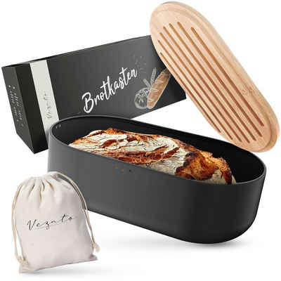 Vezato Brotkasten »Brotbox – Nachhaltiger Brotkasten für lange Frische«