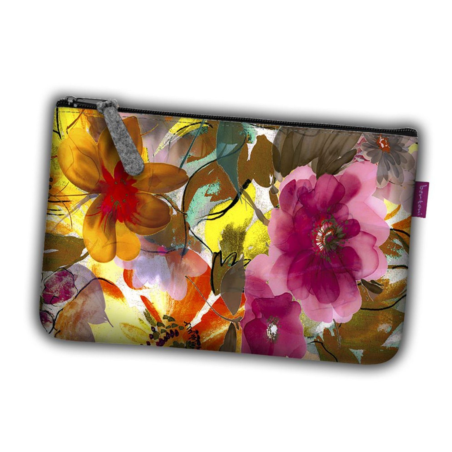 Bertoni Kosmetiktasche Pocket, [24 x 15 cm] mit einseitigen Aufdruck in Ful günstig online kaufen