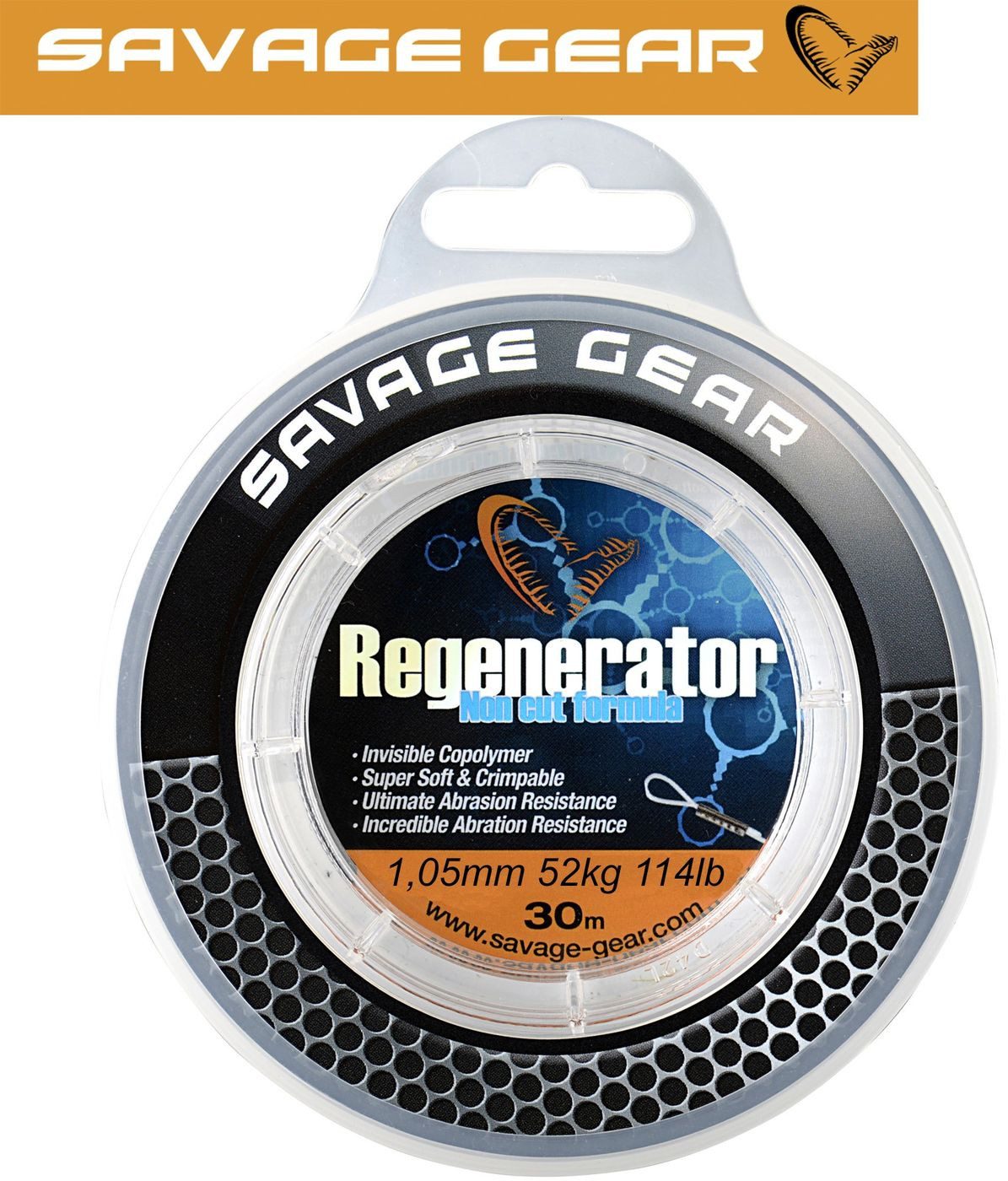 Savage Gear Vorfachschnur Savage Gear Mono Regenerator Vorfachschnur 30m 1,05mm 52kg, (30-St)