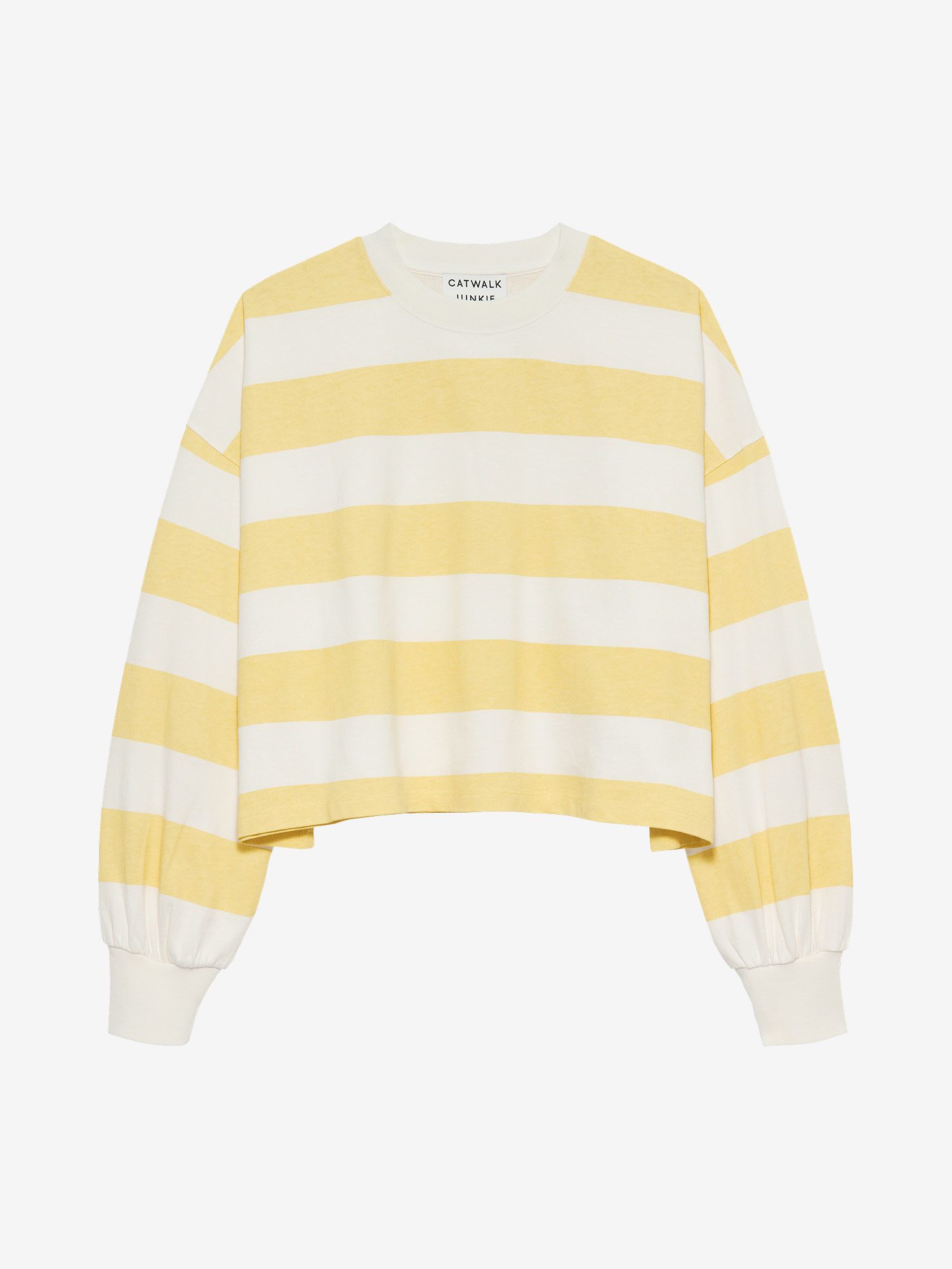 Catwalk Junkie Langarmshirt - Longsleeve gestreift - Langarmshirt Damen - Shirt - Ringelshirt Dame