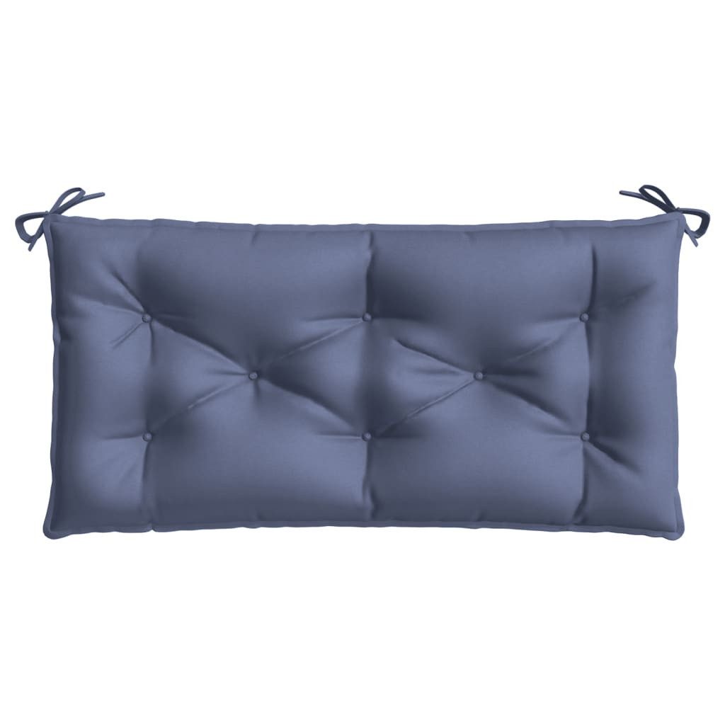 vidaXL Sitzauflage Gartenbank-Auflage Marineblau 110x50x7 cm günstig online kaufen