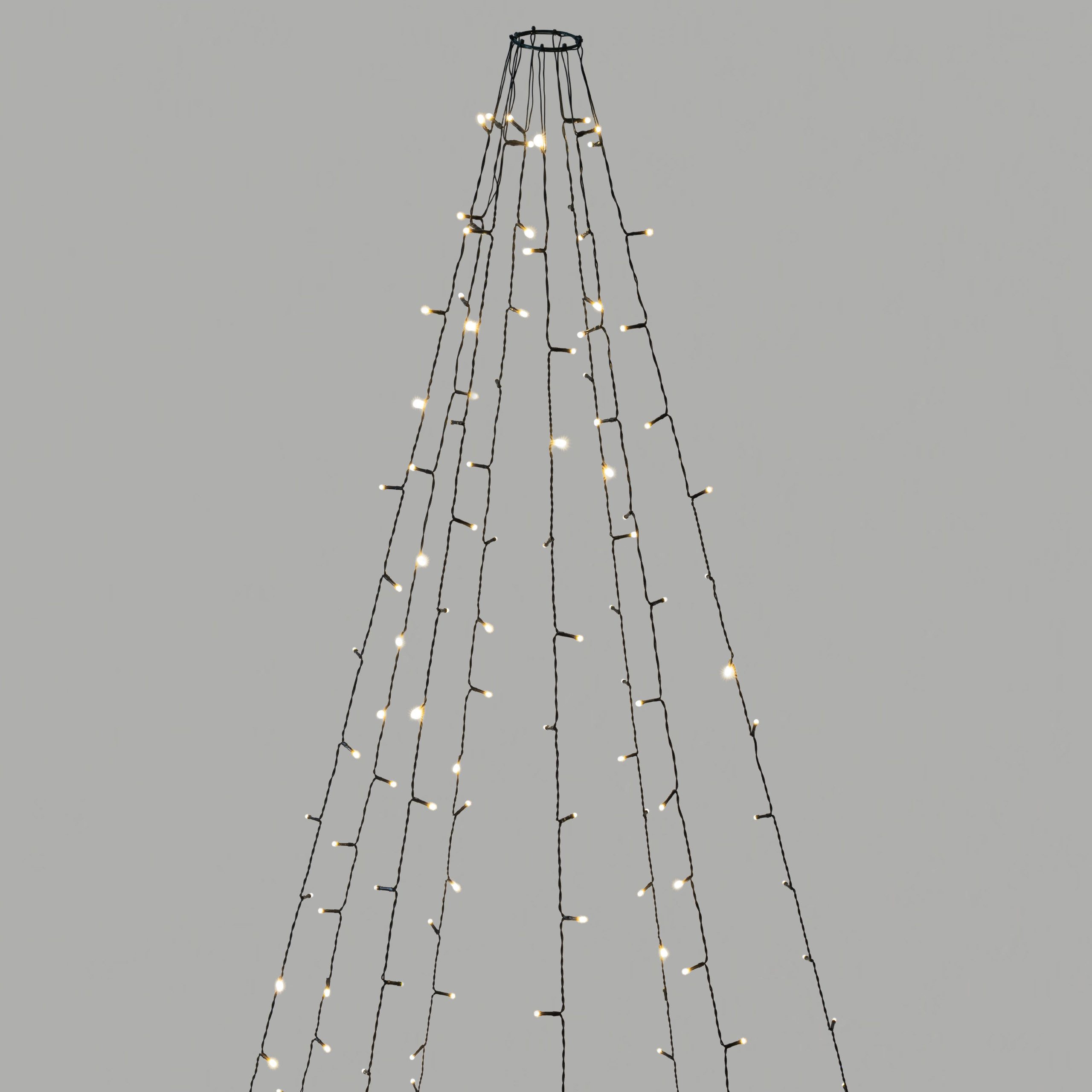 my home LED-Baummantel Liali, 168-flammig, LED-Baummantel, Außen-Deko, Time günstig online kaufen