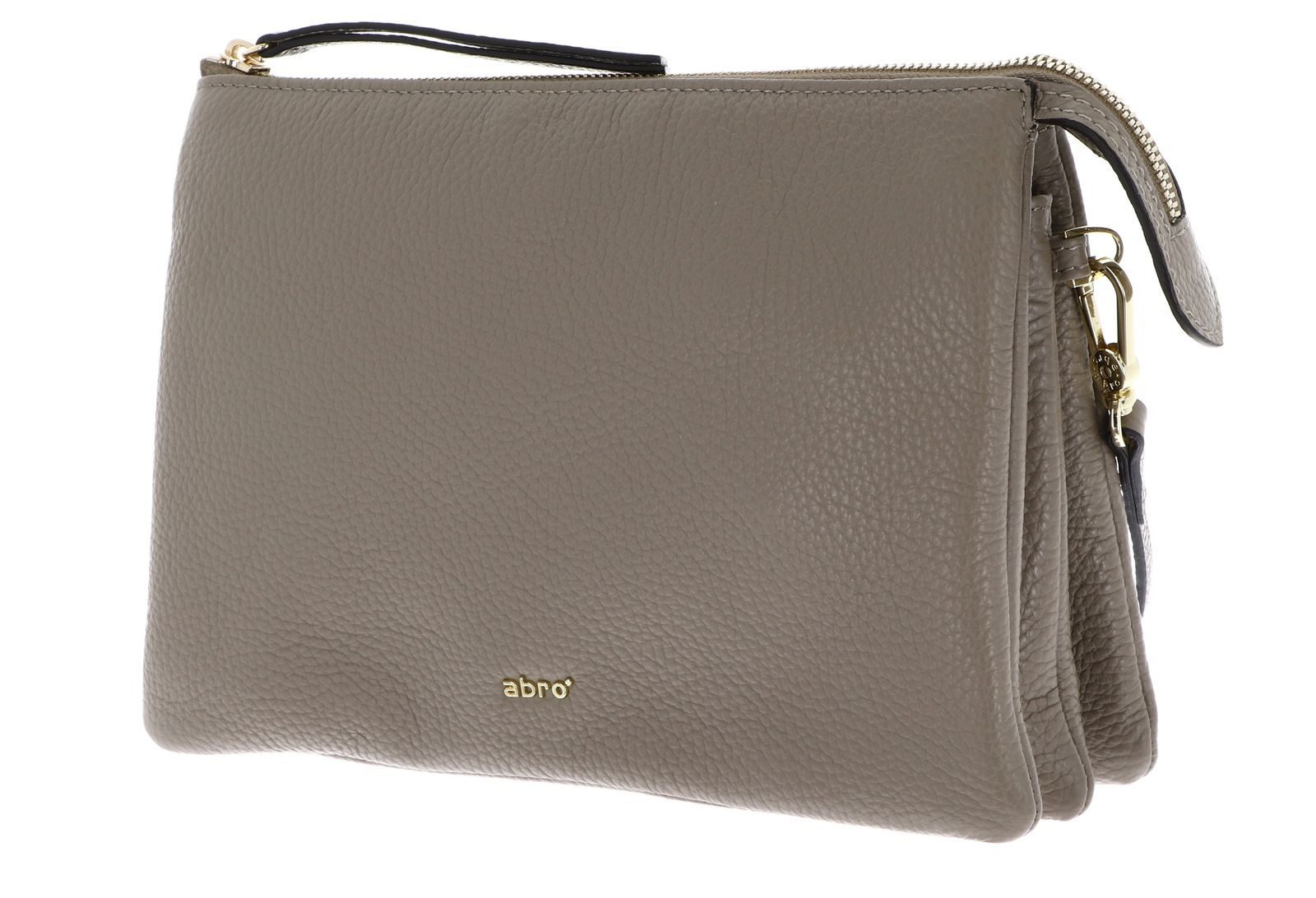 Abro Umhängetasche Crossbody Bag Threefold, aus echtem Leder