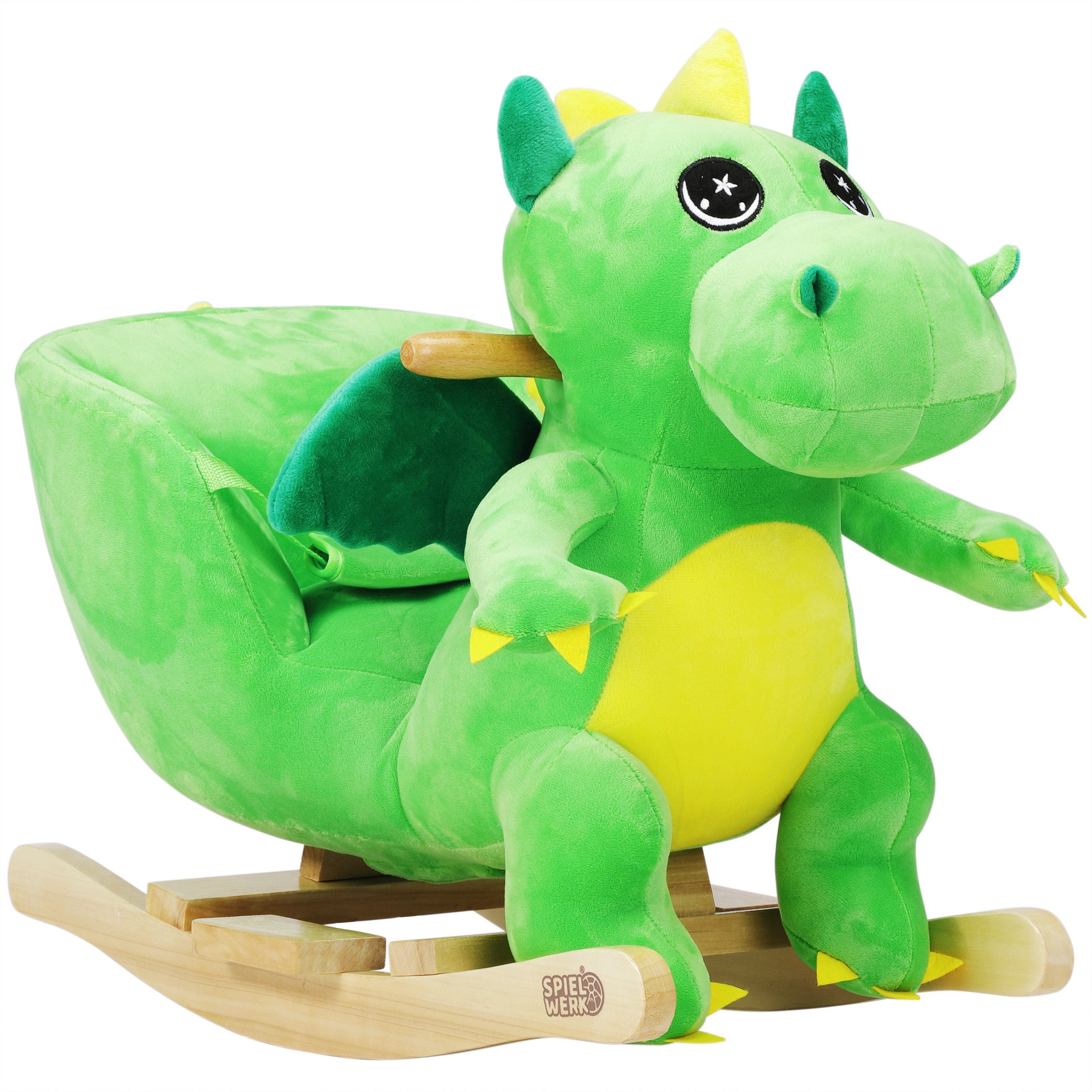 Deuba Schaukeltier Dino, Dinosaurier Schaukeltier Schaukelpferd Wippe Kinder Baby Игрушки