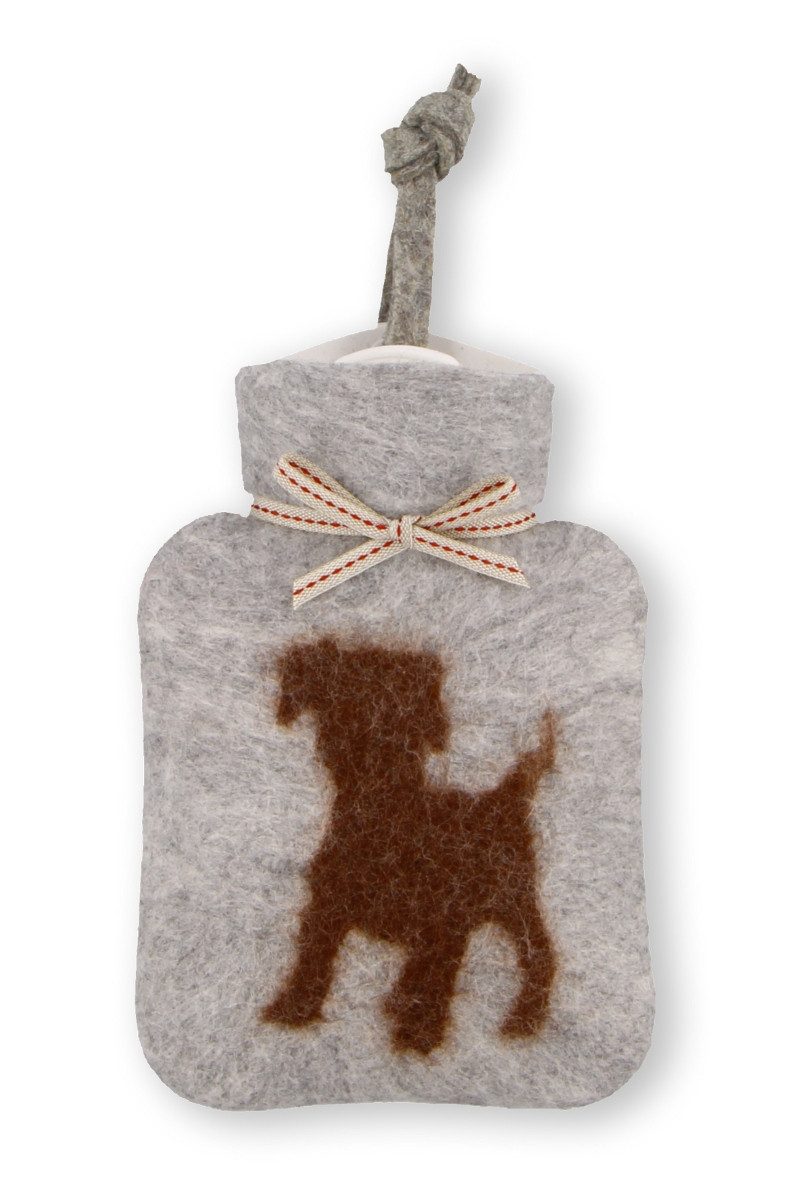 Dorothee Lehnen Hundeleinen-Führungsstange Mini-Wärmflasche - PUPPY - dusty rose, hellgrau melange