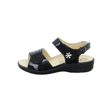 Ganter Hera - Damen Schuhe Sandalette Lackleder schwarz