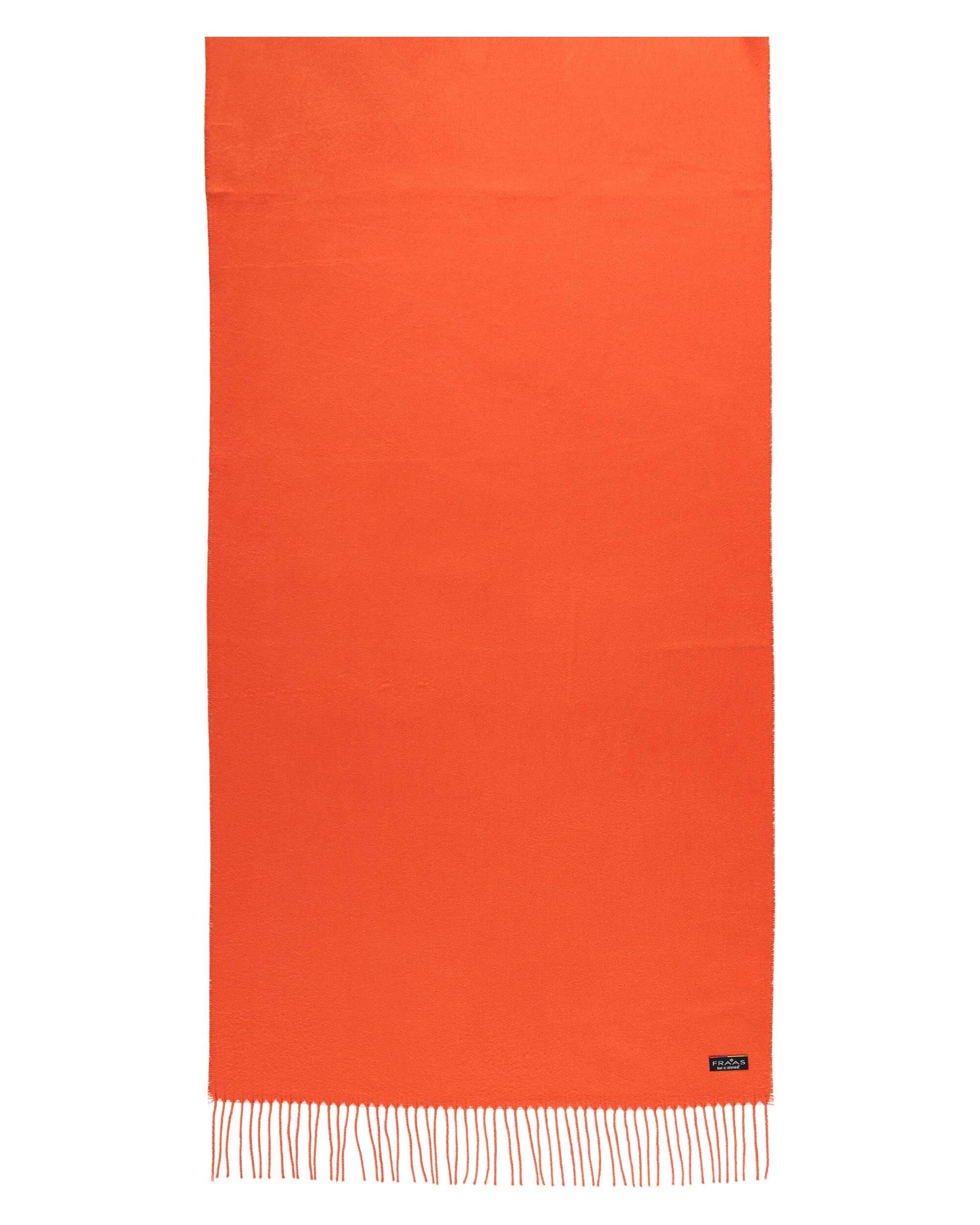 Fraas Modeschal Cashmink® Schal, (1-St), Co2 neutral orange