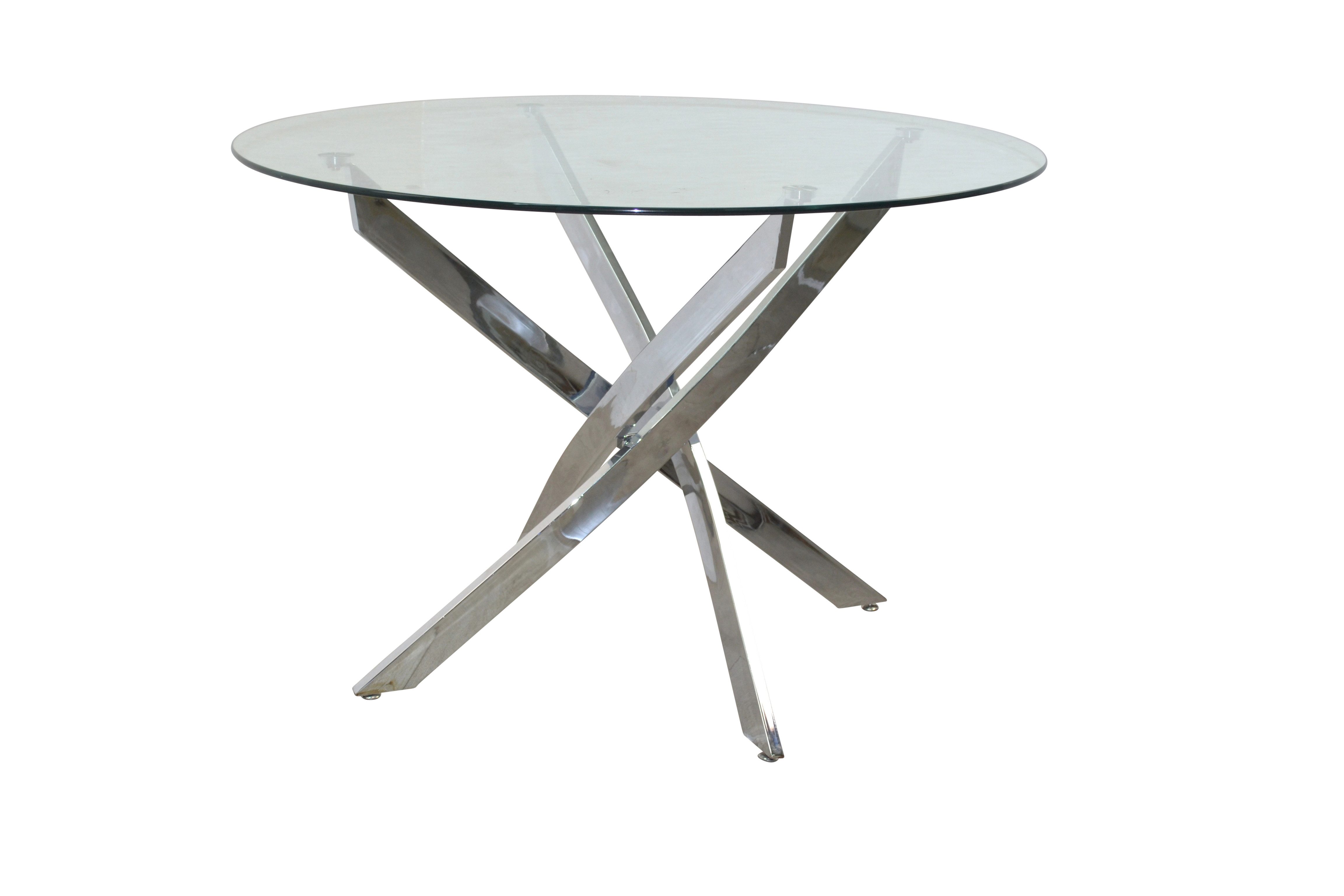 moebel-direkt-online Esstisch Durchmesser 110 cm. Hochwertiger Glastisch mi günstig online kaufen