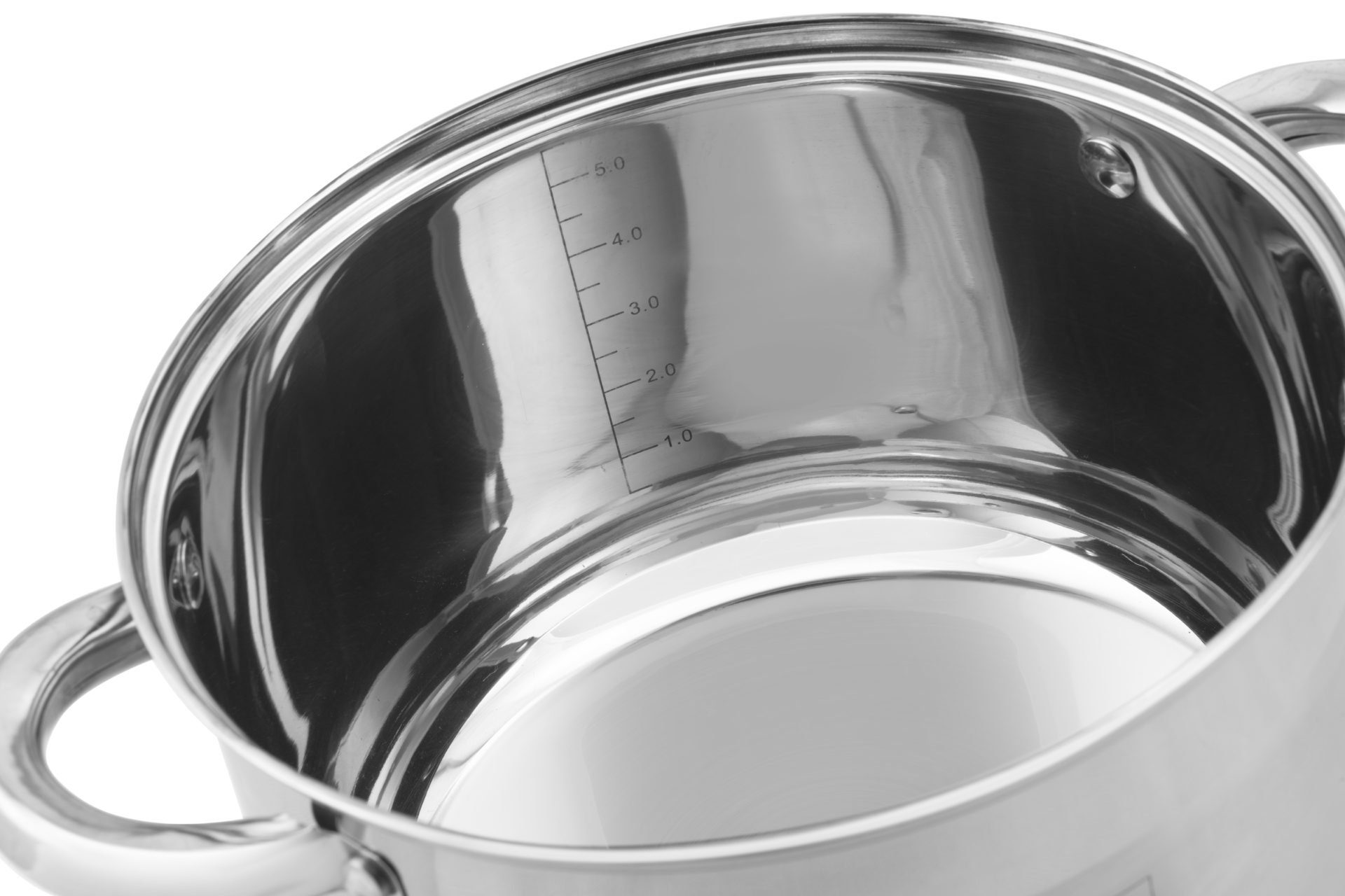 Kochtöpfe (12-tlg) Aluminium, Topfset Edelstahl, Glas Topf-Set mit Edelstahl Töpfe, Edenberg Kochtopfset Glasdeckel