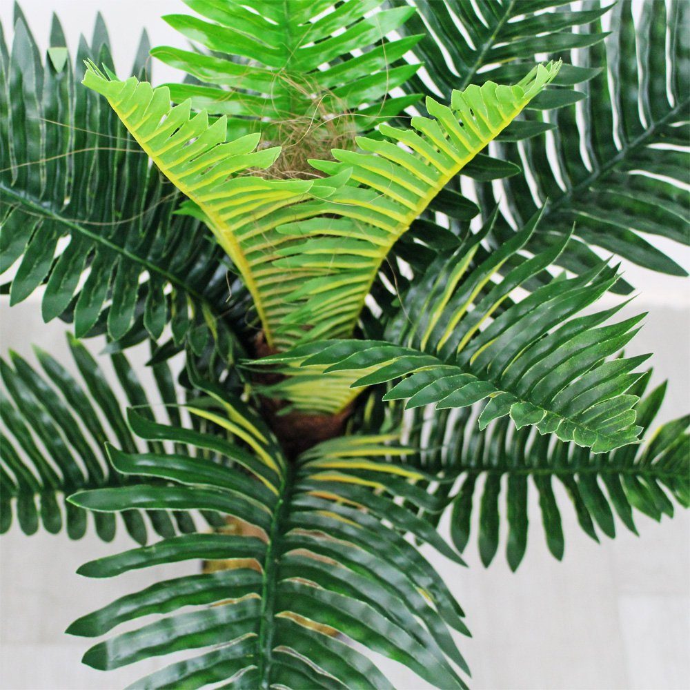 Palmfarn Palme 65cm Pflanze Decovego Decovego, Kunstpflanze Kunstpflanze Plastik Künstliche