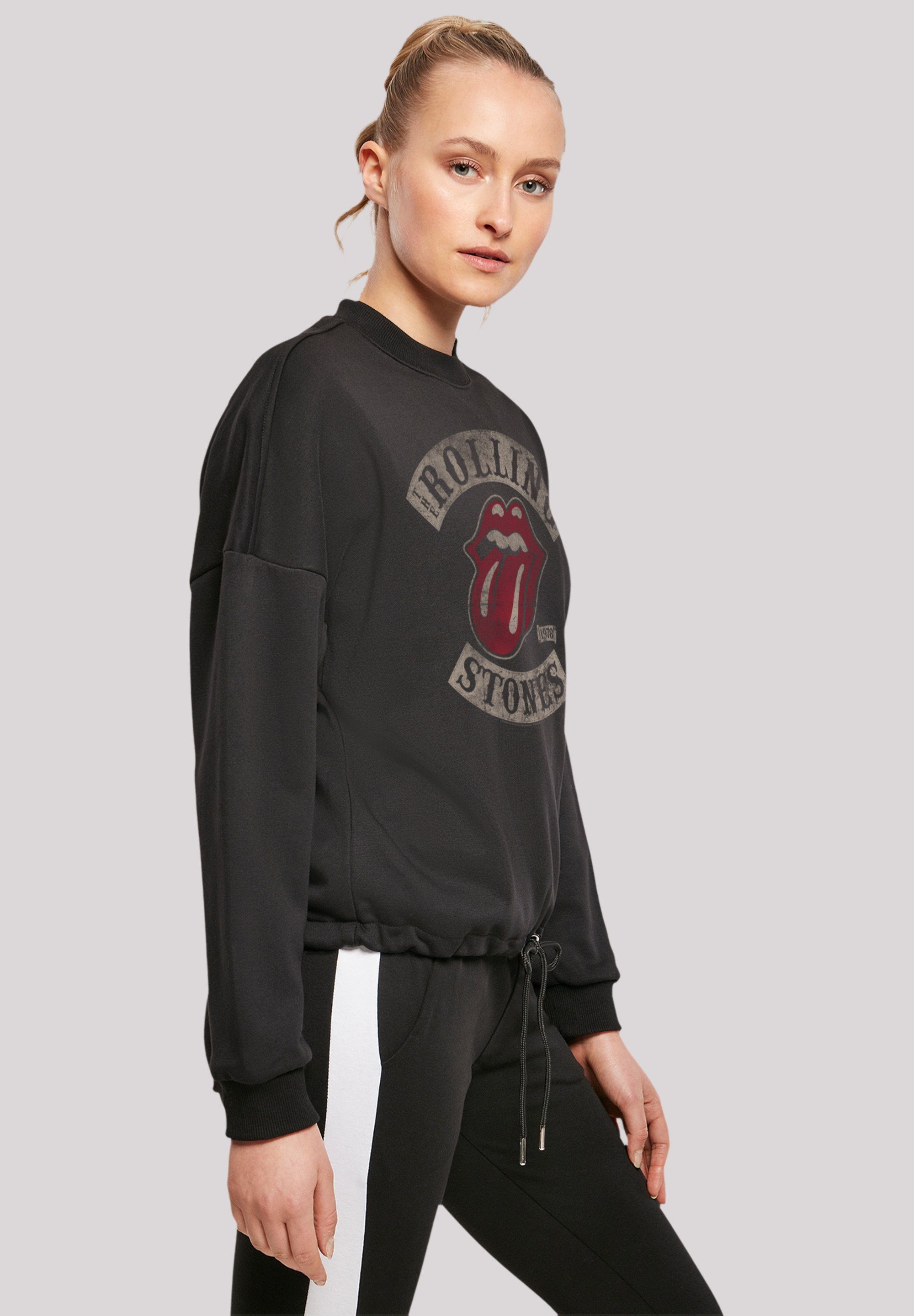 F4NT4STIC Sweatshirt The Rolling Stones Tour '78 Vector Premium Qualität