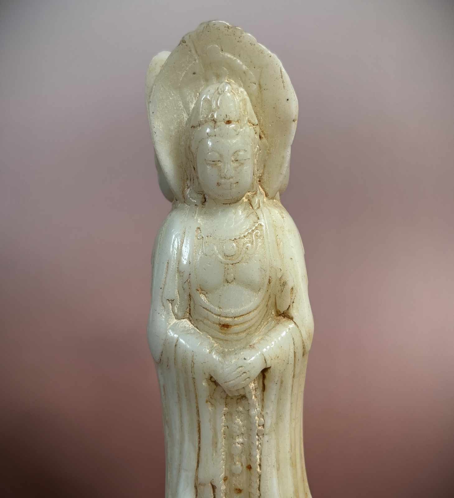 Nanshan Buddha China LifeStyle Guanyin Buddhafigur Asien Jade Figur