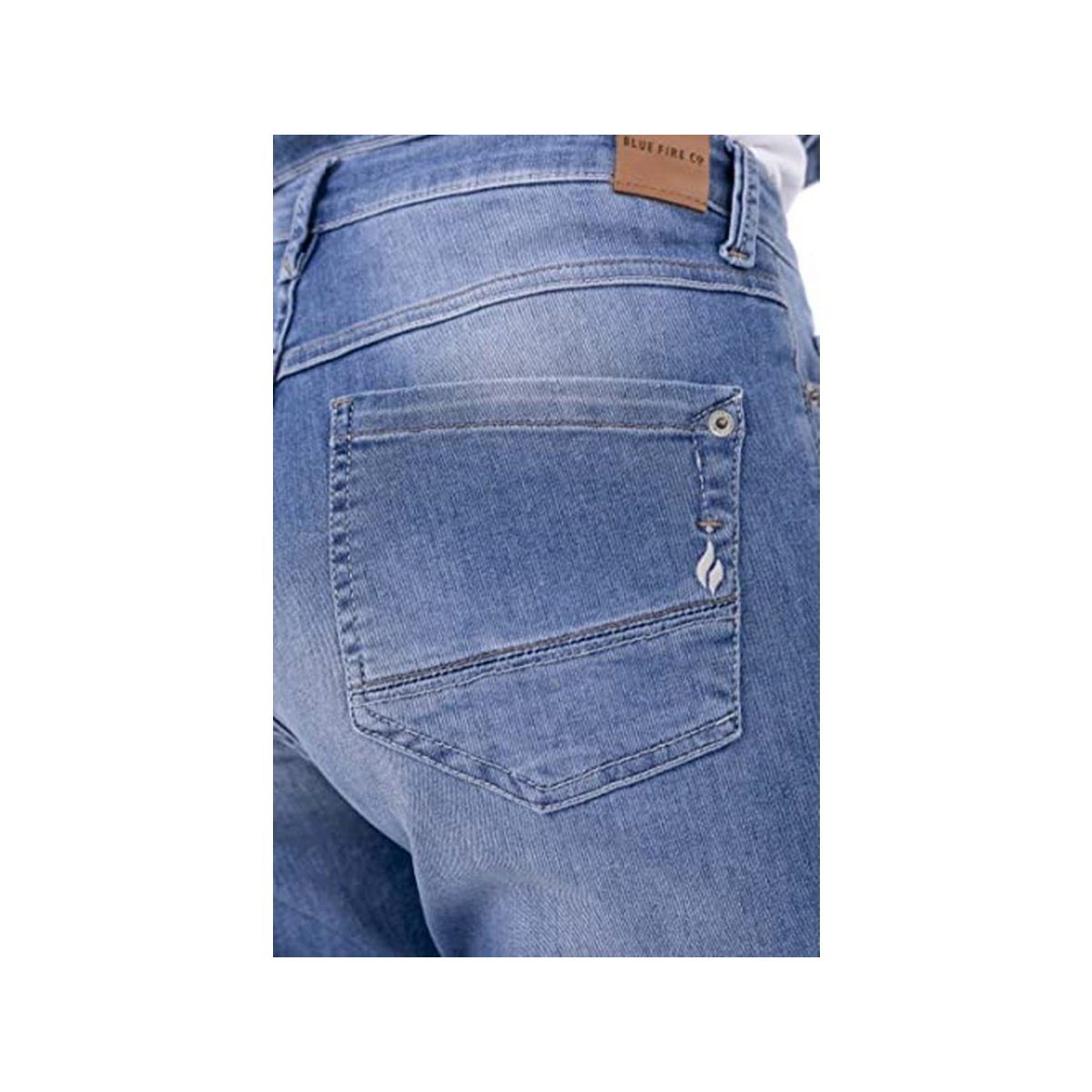 BLUE blau 5-Pocket-Jeans (1-tlg) FIRE